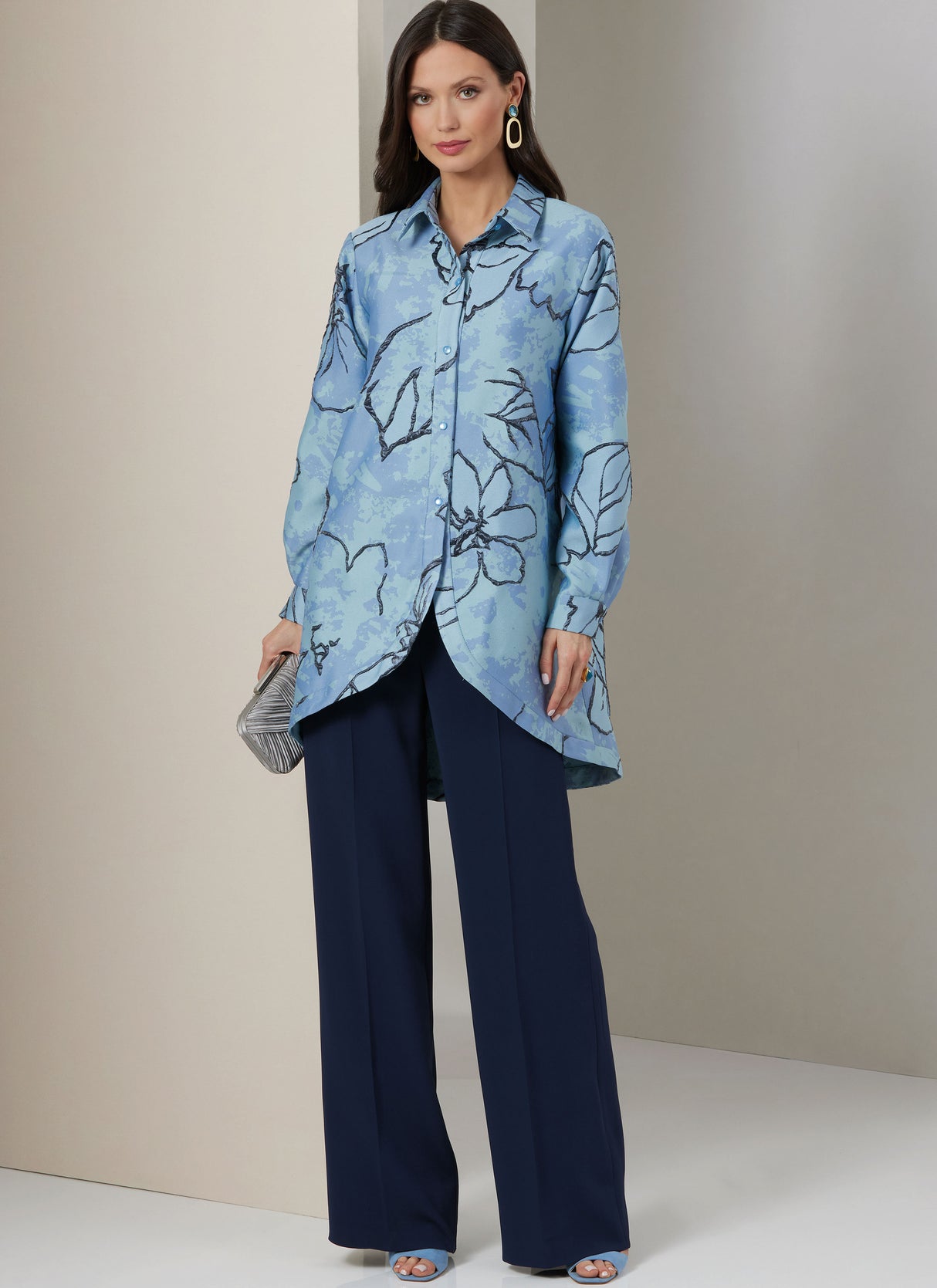 Patron Vogue n°2037 - Chemise, haut court et pantalon
