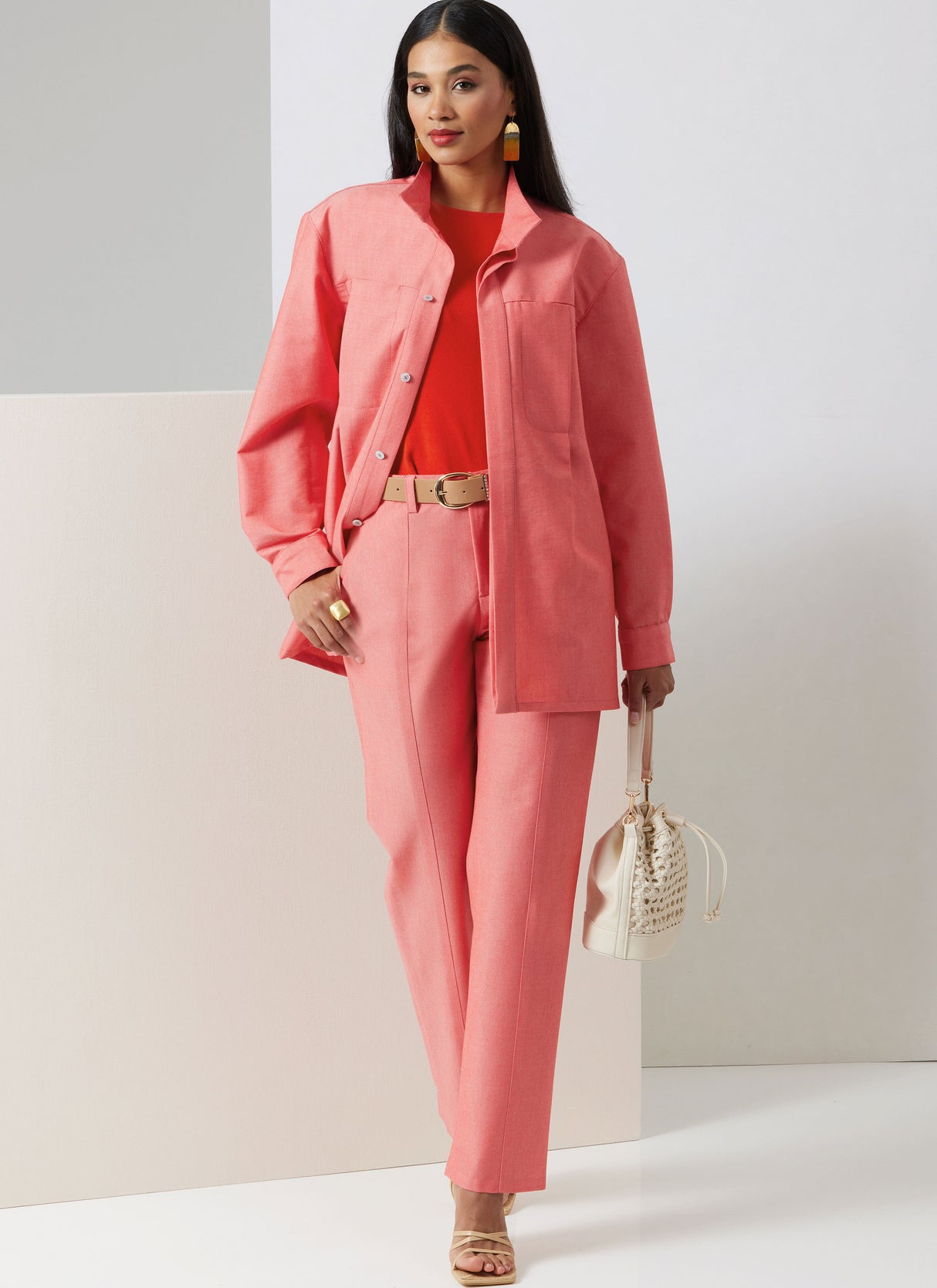 Patron Vogue n°2039 - Chemise et pantalon unisexes