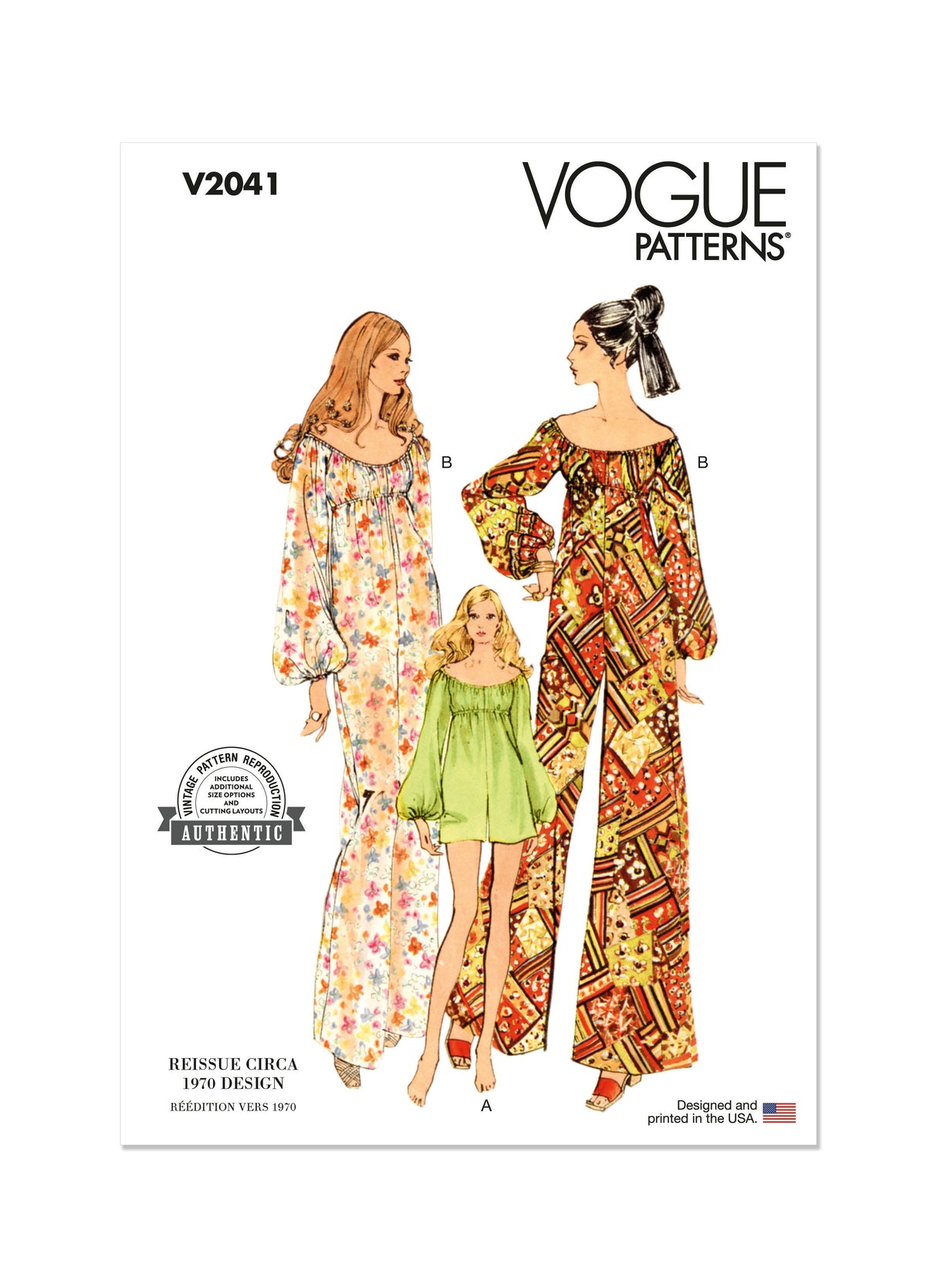 Patron Vogue n°2041 - Combinaison