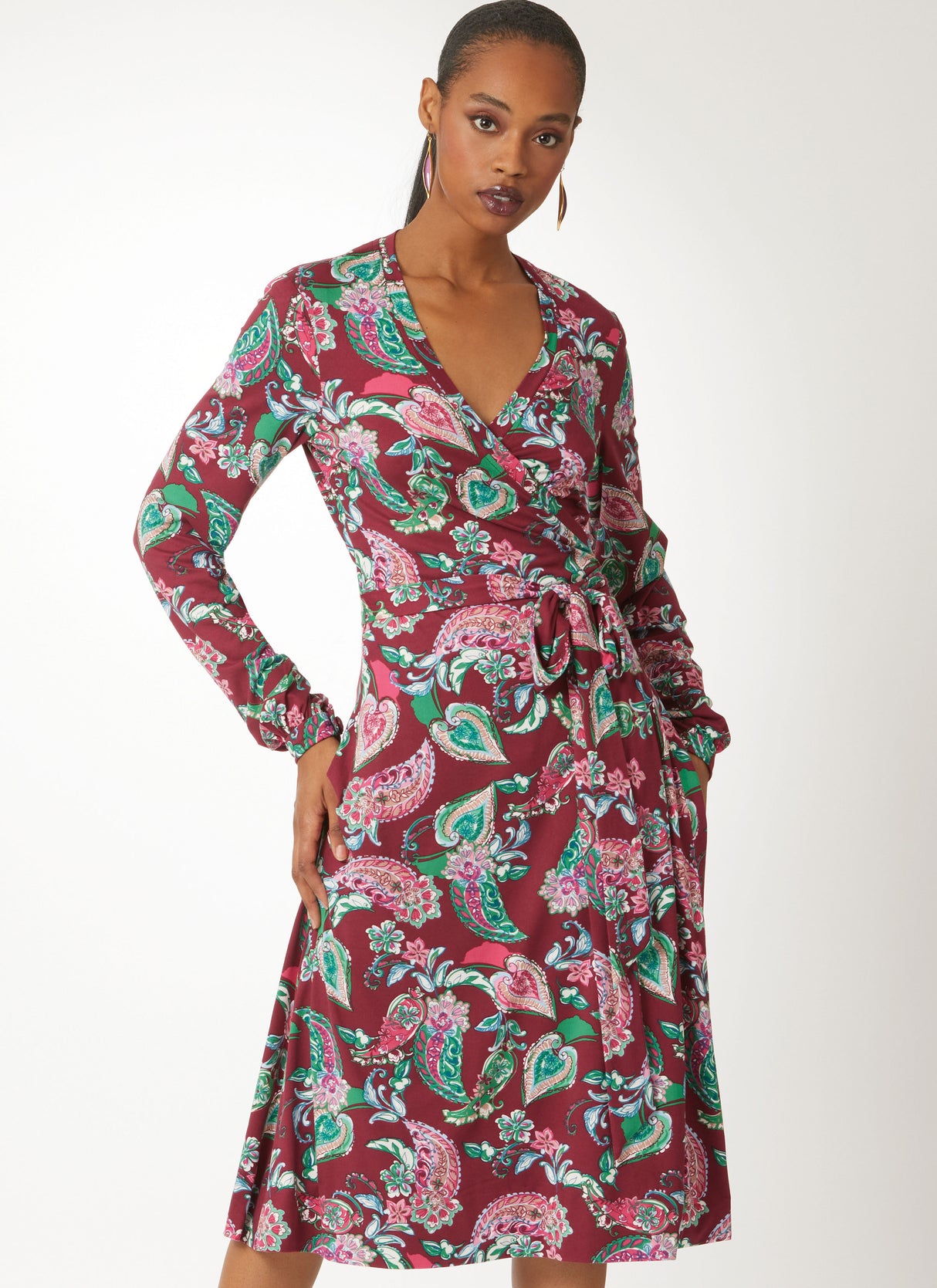 Patron Vogue n°2081 - Robe portefeuille vintage par Diane von Furstenberg