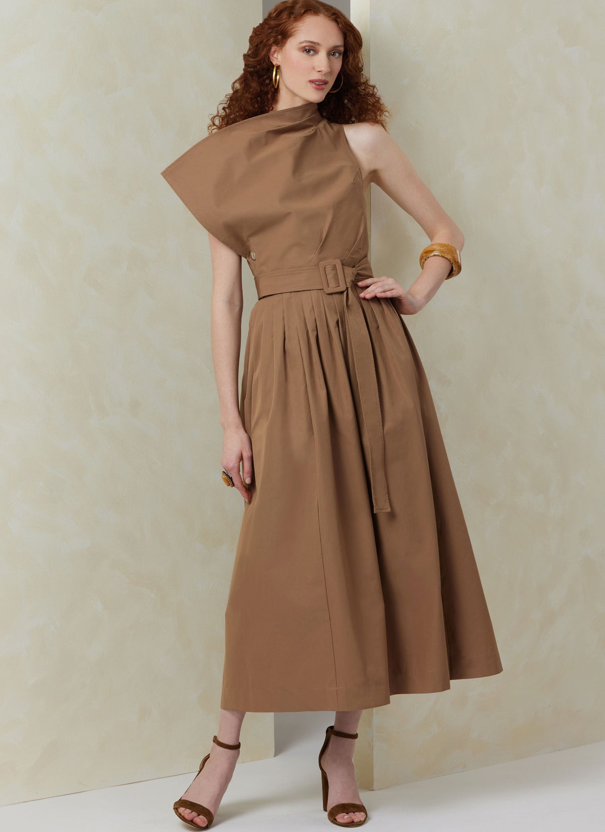 Patron Vogue n°2084 - Robe bustier avec ceinture et surcorsage asymétrique