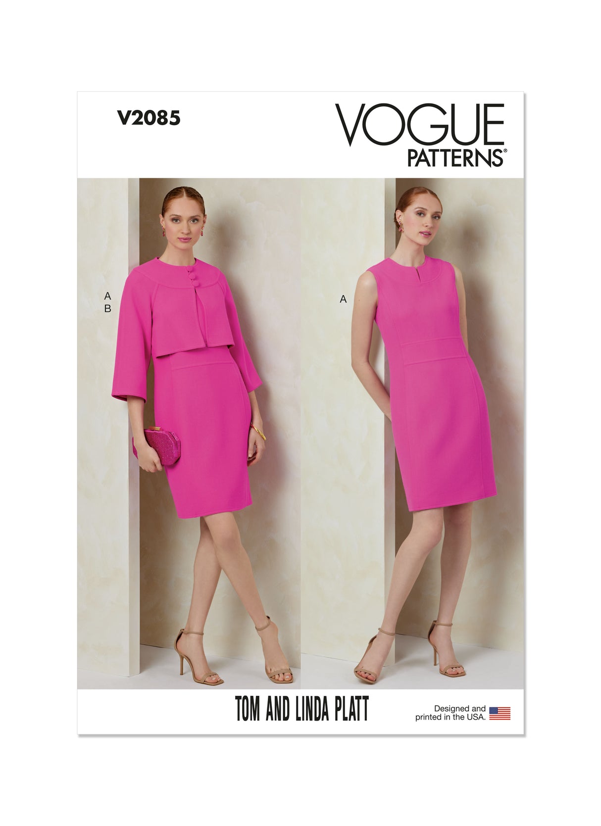 Patron Vogue n°2085 - Robe et veste boléro assortie