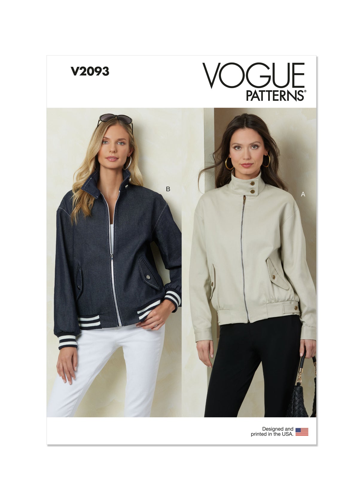 Patron Vogue n°2093 - Veste loose & pantalon droit