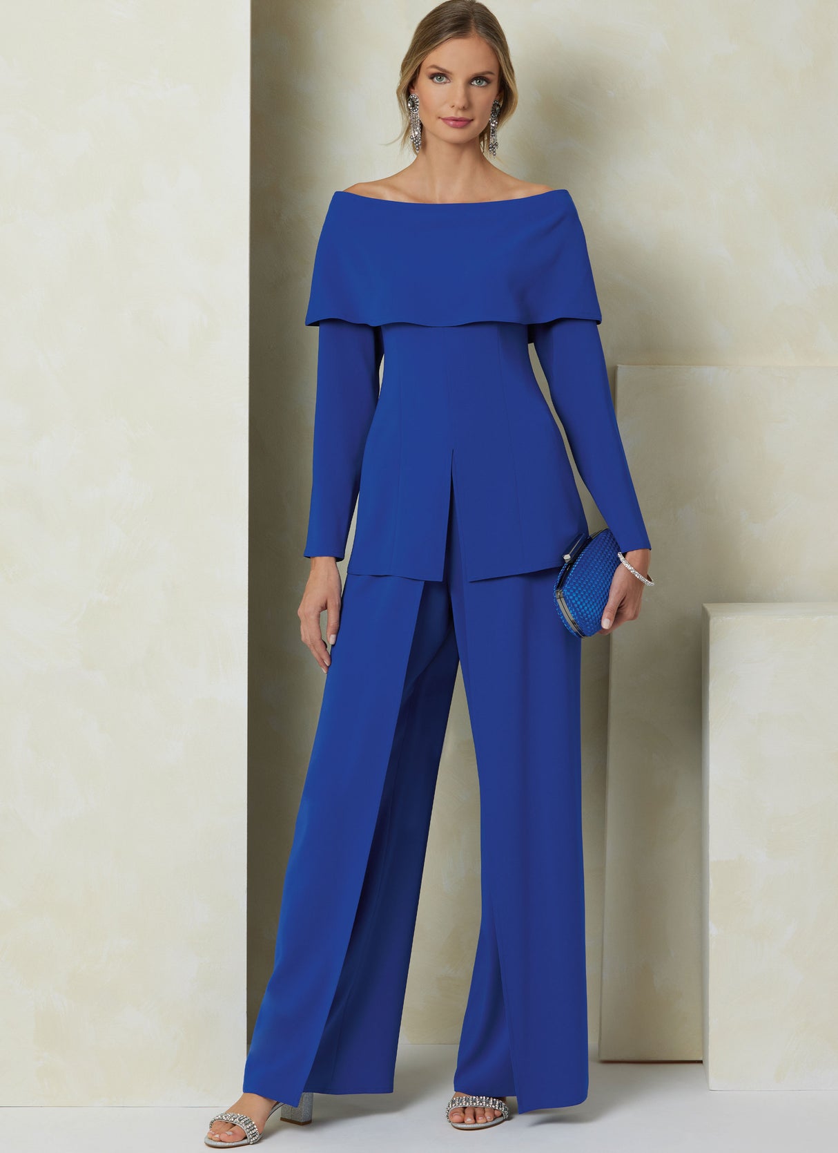 Patron Vogue n°2098 - Top épaules dénudées & pantalon large