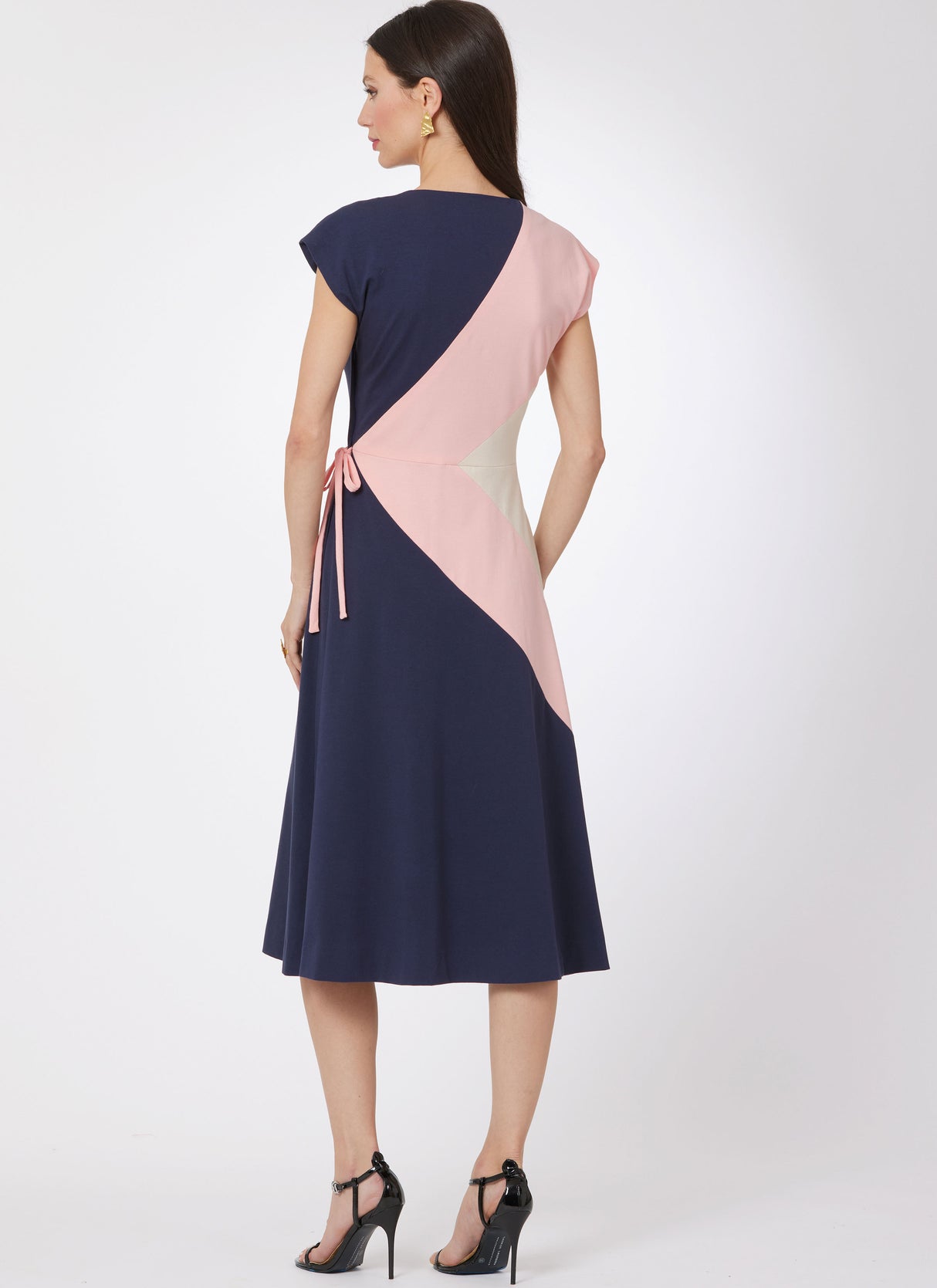 Patron Vogue n°2100 - Robe tricoté vintage inspirée Diane von Furstenberg