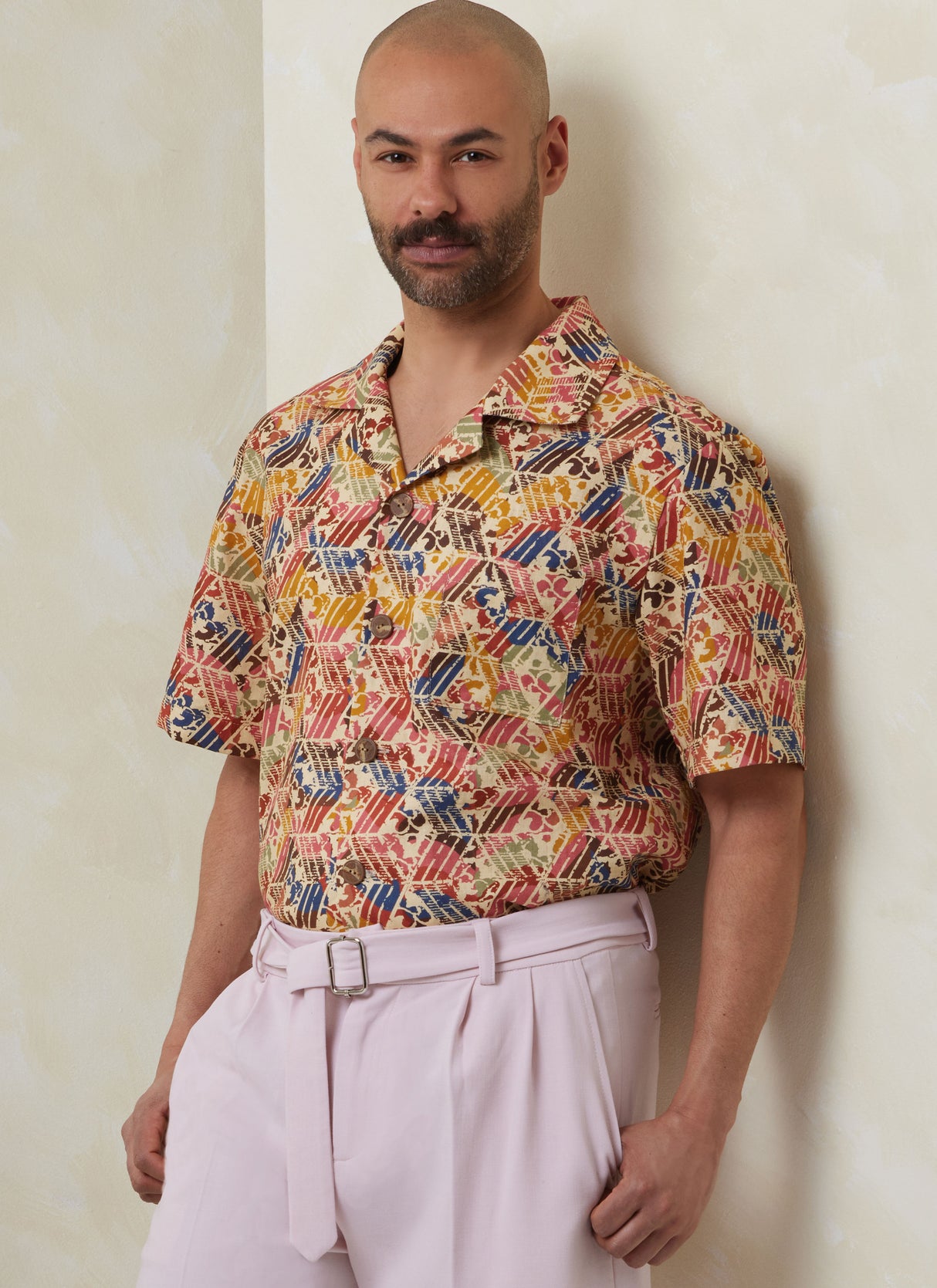 Patron Vogue n°2120- Chemise oversize, short, pantalon et ceinture