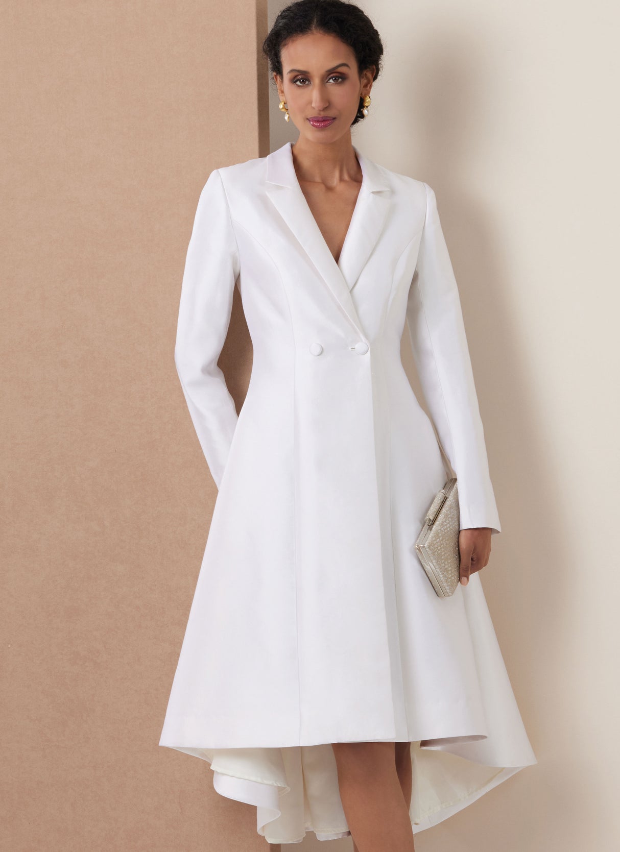 Patron Vogue n°2125 - Coat-dress double-boutonnage