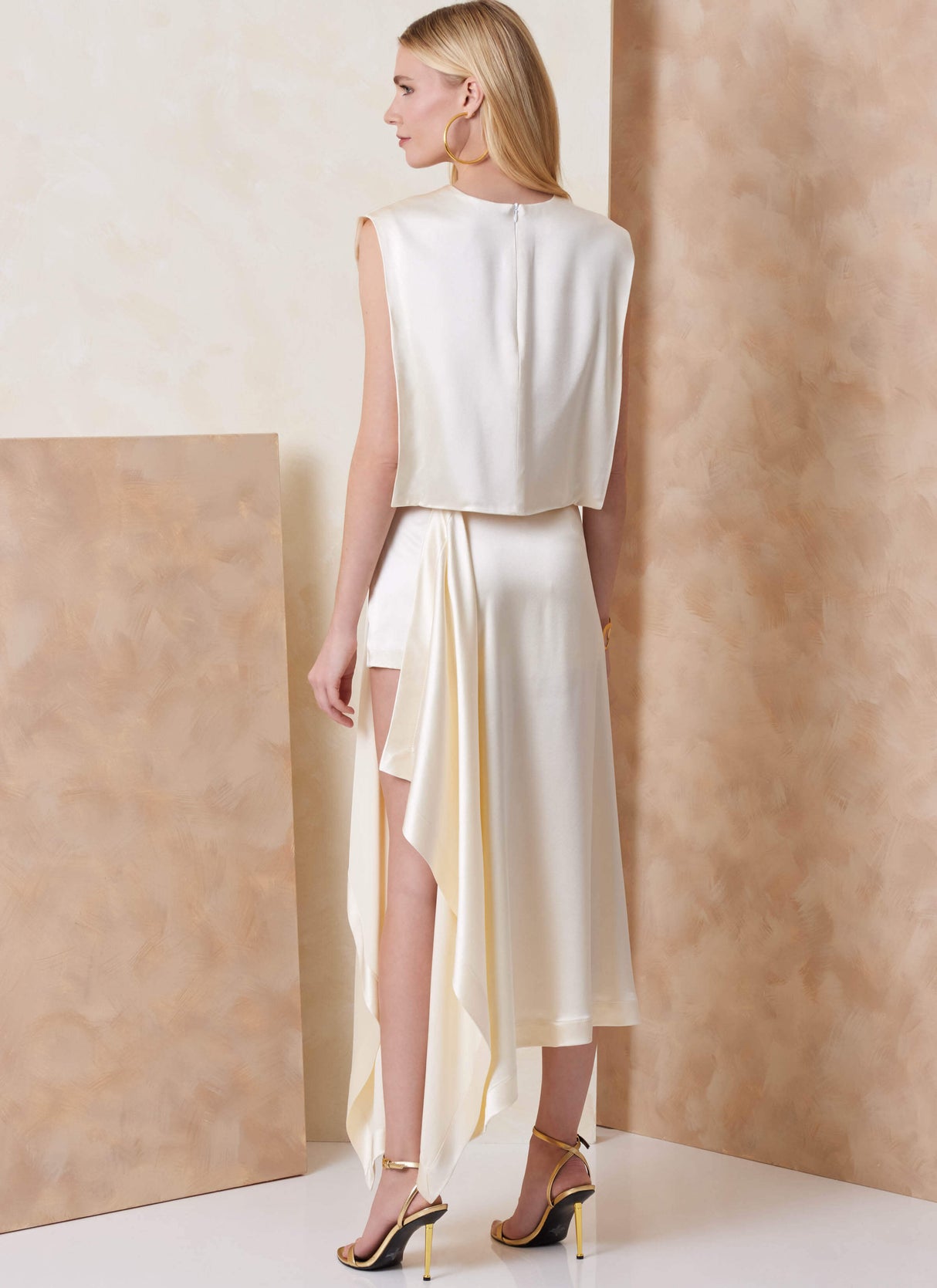 Patron Vogue n°2164 – Haut court et jupe-short drapée