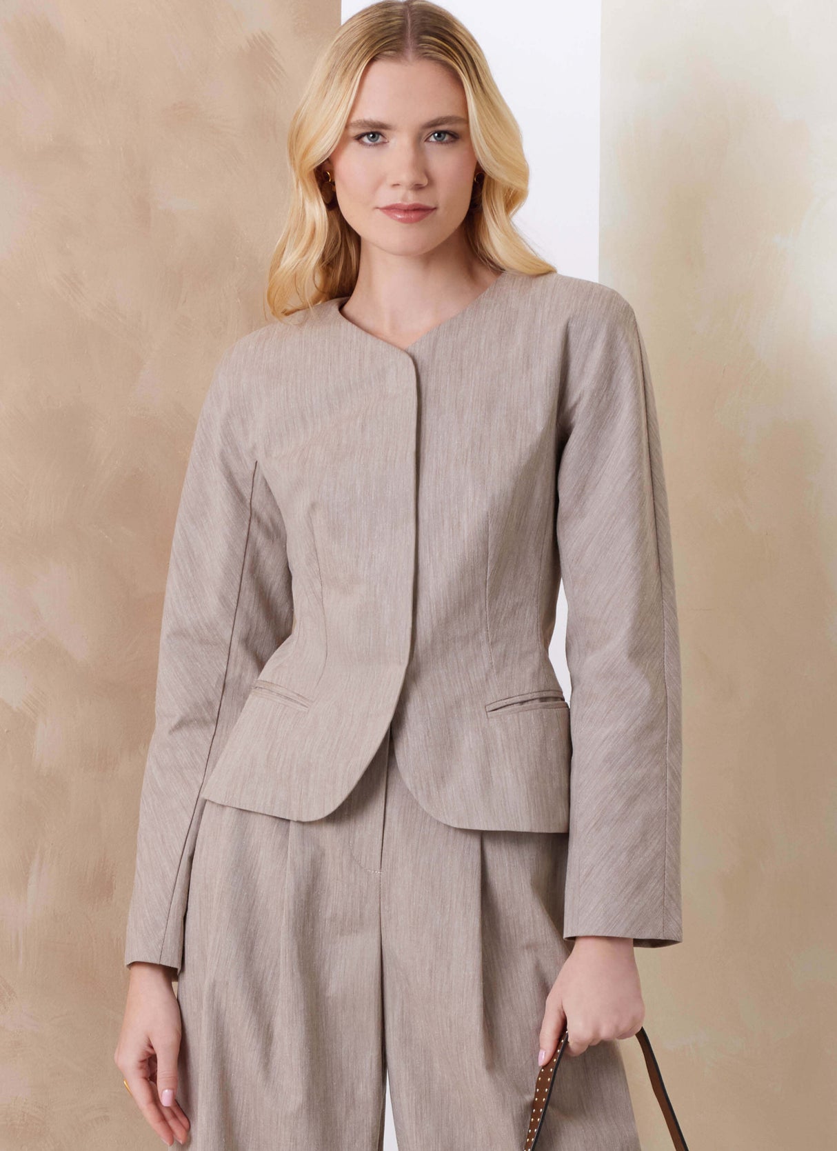 Patron Vogue n°2166 – Veste structurée et pantalon coupe baril