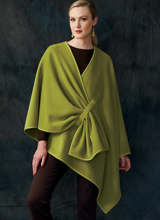 Patron Vogue n°9291 - Châles, boléro et écharpe avec variations élégantes