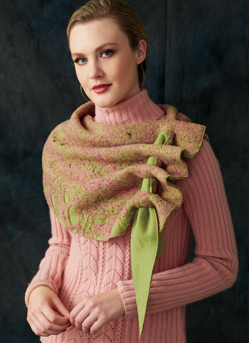 Patron Vogue n°9291 - Châles, boléro et écharpe avec variations élégantes