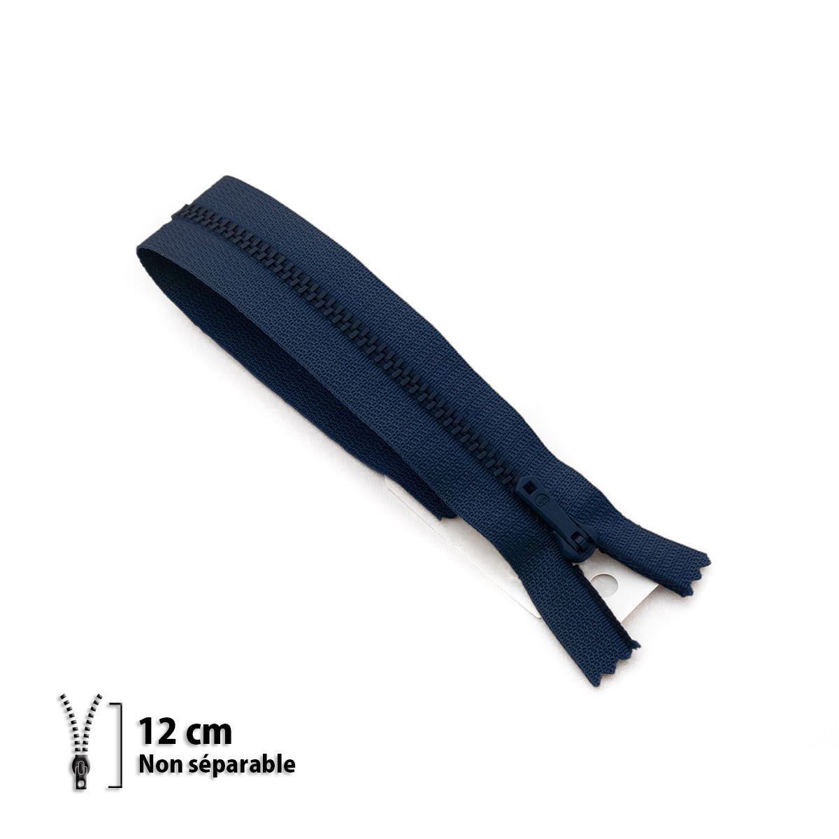 Fermeture éclair non séparable Prym Z13 marine – maille métallique 4 mm
