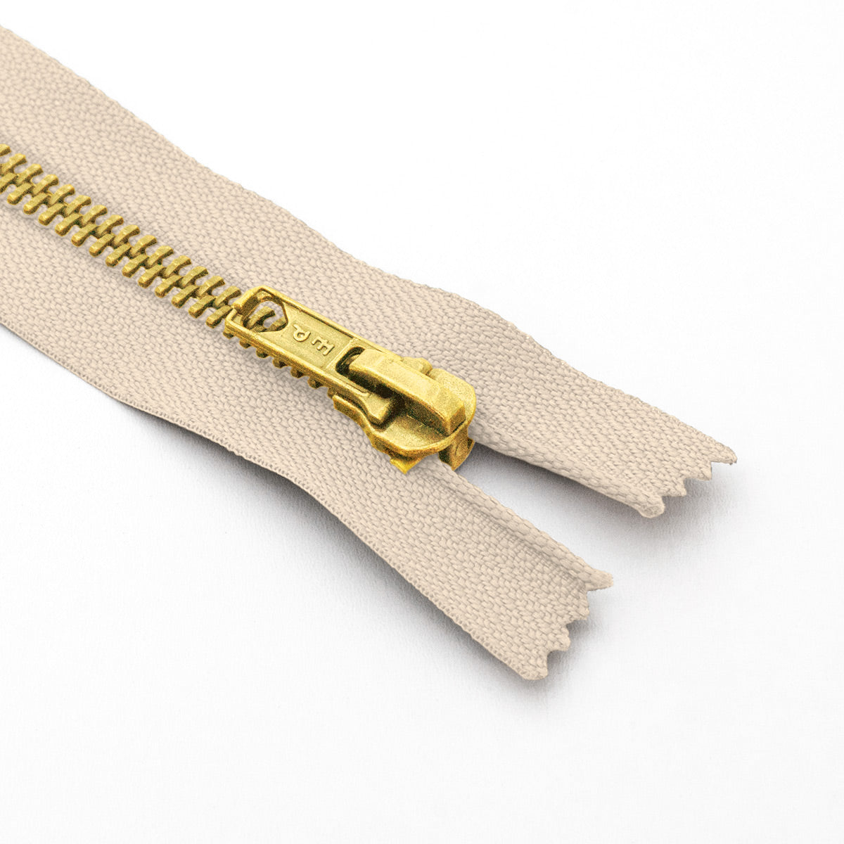 Fermeture éclair séparable Prym Z19 blanc cassé – maille métallique 6 mm