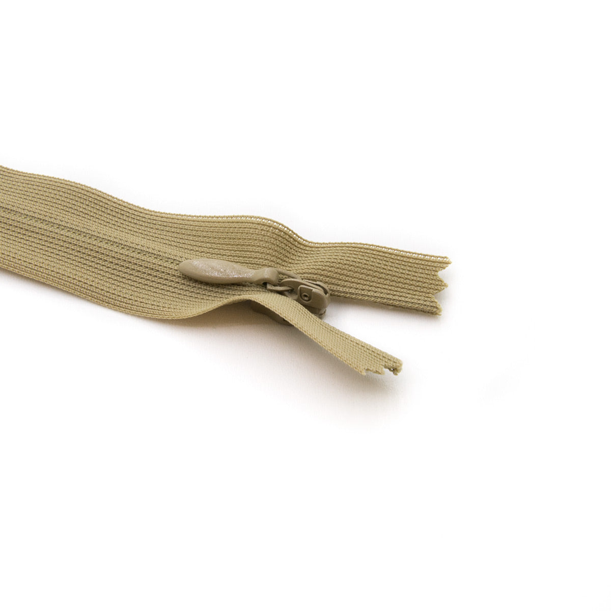 Fermeture éclair invisible non séparable Prym Z41 beige – maille 4 mm