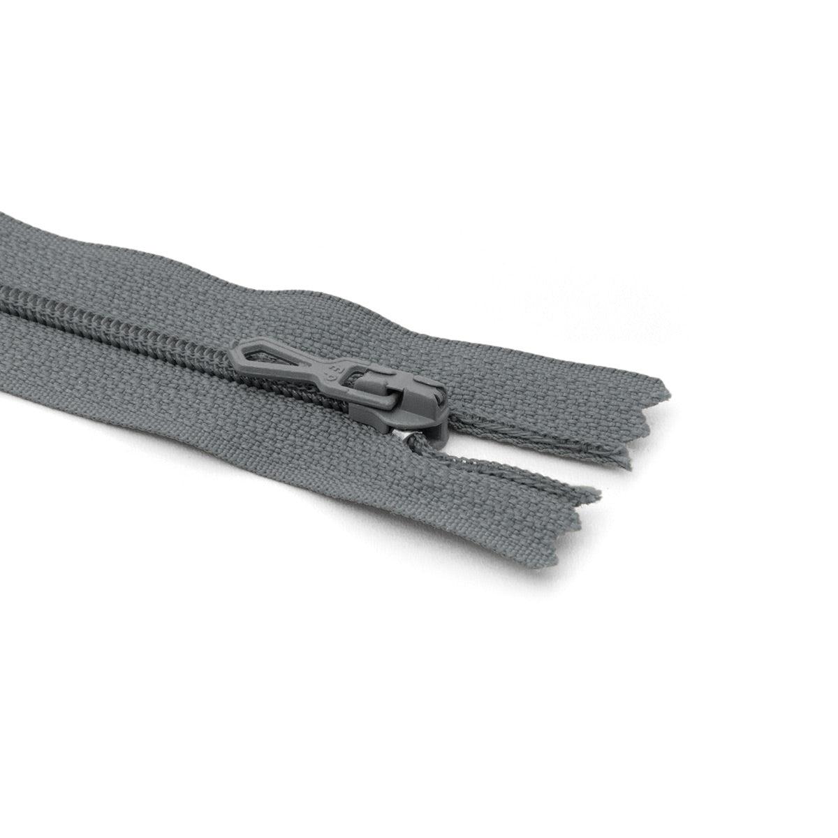 Fermeture éclair non séparable Prym Z51 gris foncé – maille nylon 4 mm