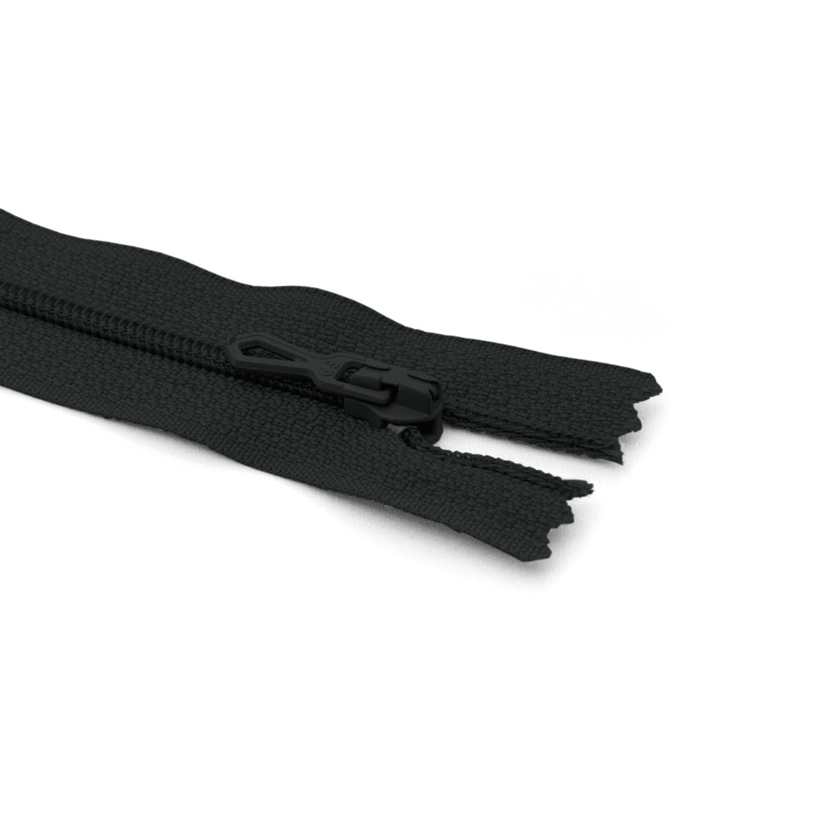 Fermeture éclair non séparable Prym Z51 noire – maille nylon 4 mm