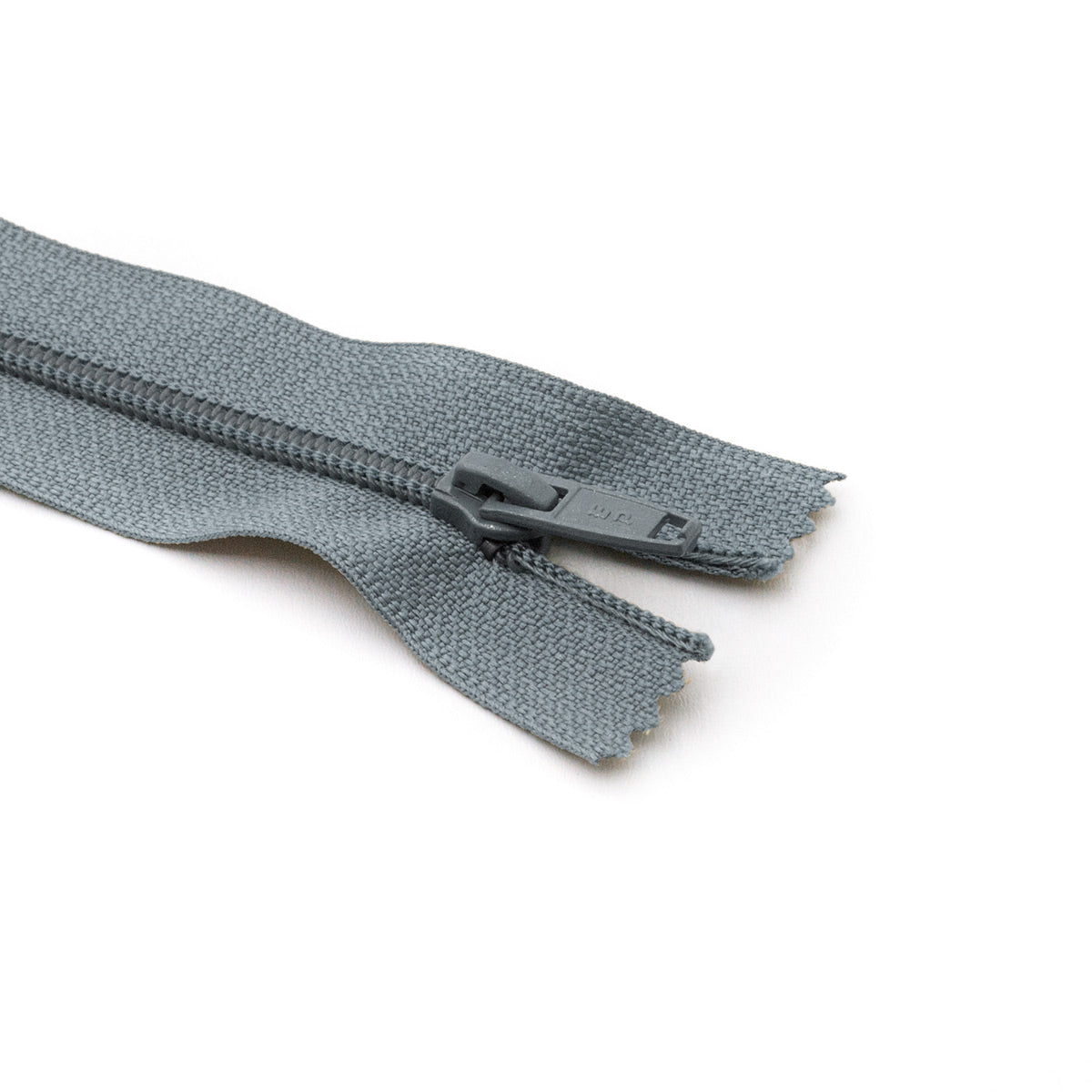 Fermeture éclair séparable Prym Z52 gris foncé – maille nylon 6 mm