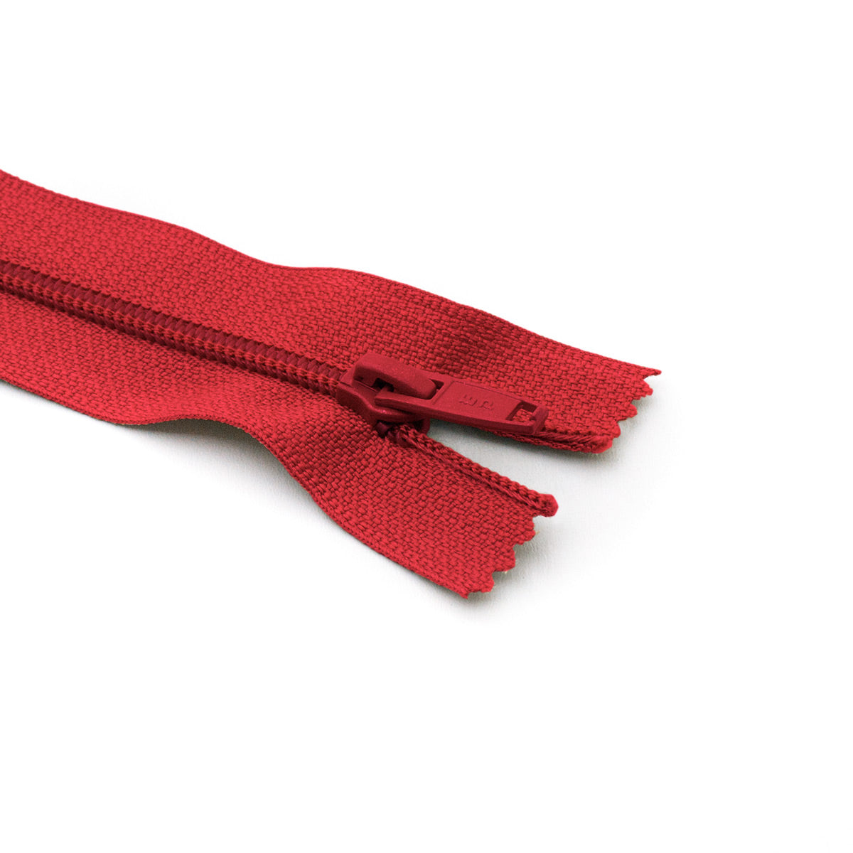 Fermeture éclair séparable Prym Z52 rouge – maille nylon 6 mm