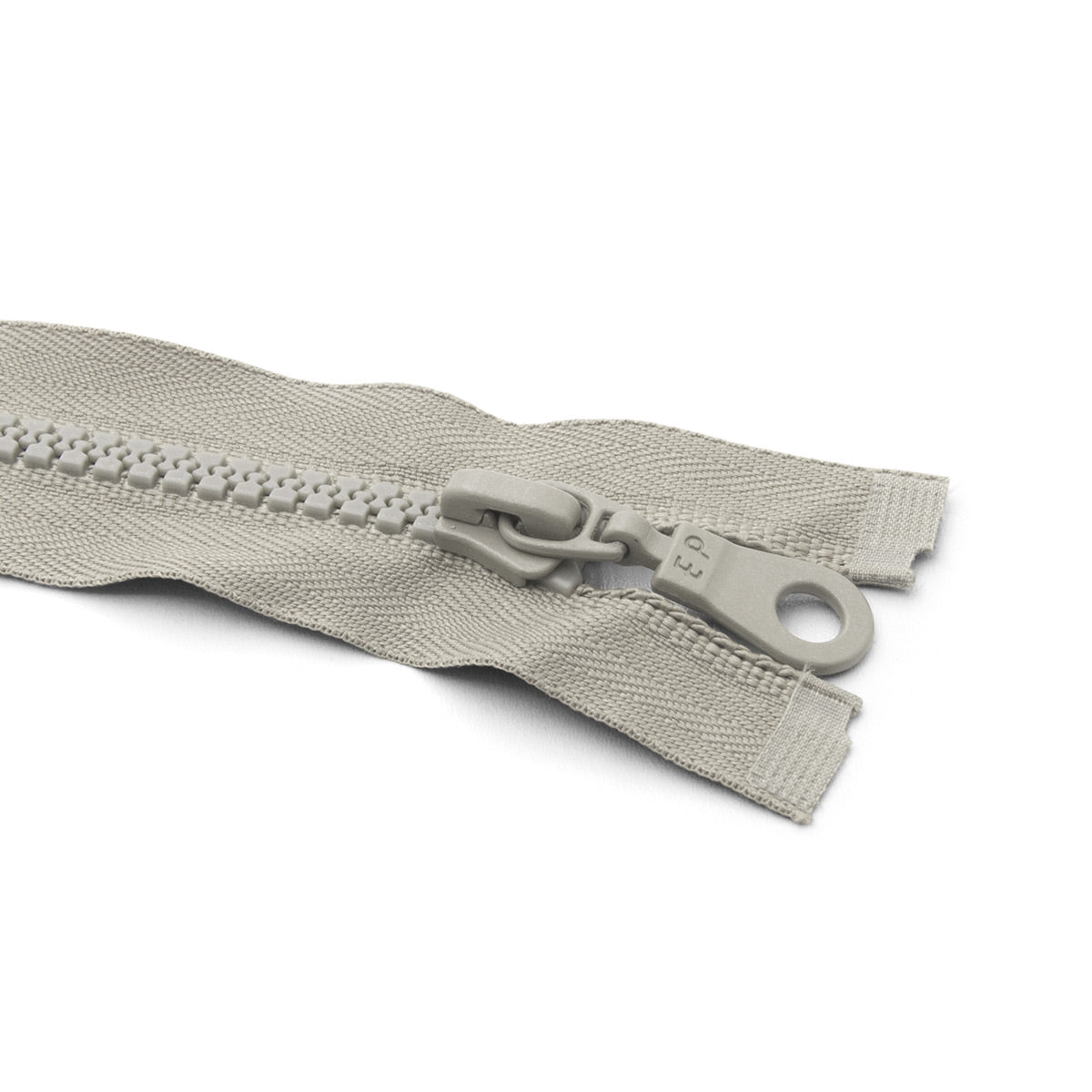 Fermeture Éclair Injectée Séparable Z54 Éclair-Prym – Gris Clair - maille 6 mm