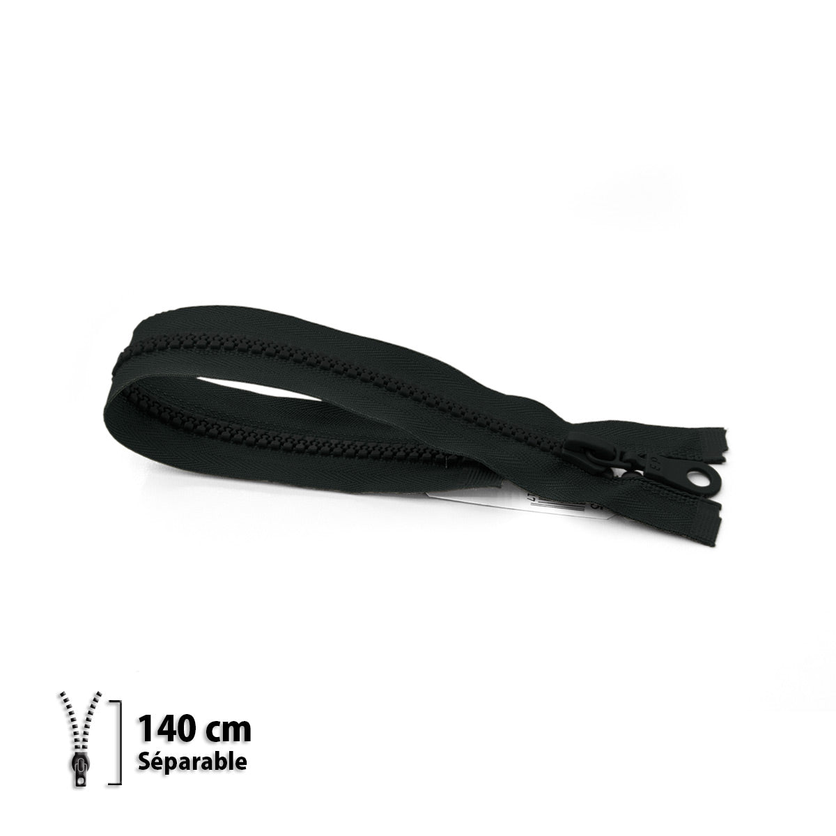 Fermeture Éclair Injectée Séparable Z54 Éclair-Prym - Noir - maille 6 mm