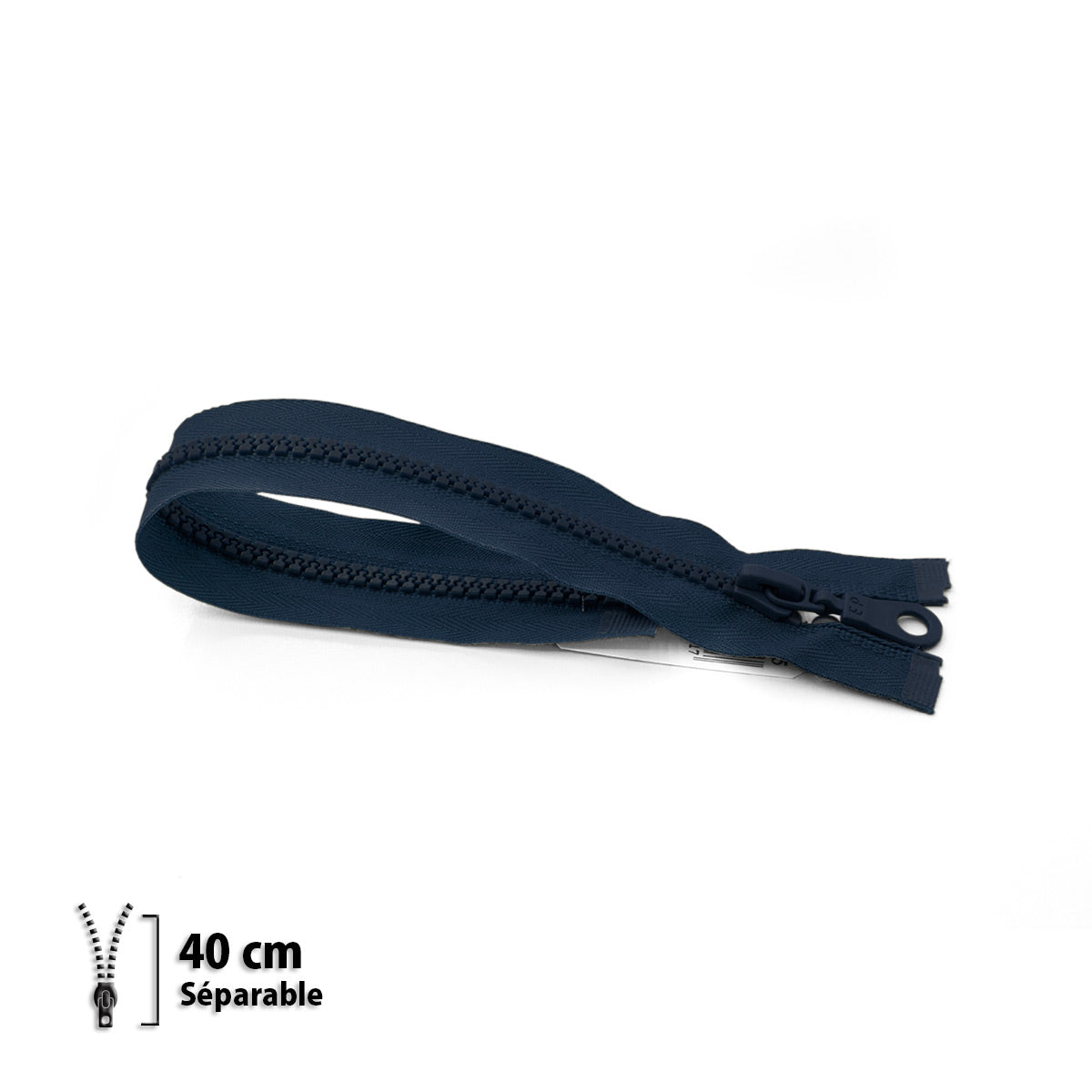 Fermeture Éclair Injectée Séparable Z54 Éclair-Prym – Bleu Marine - maille 6 mm