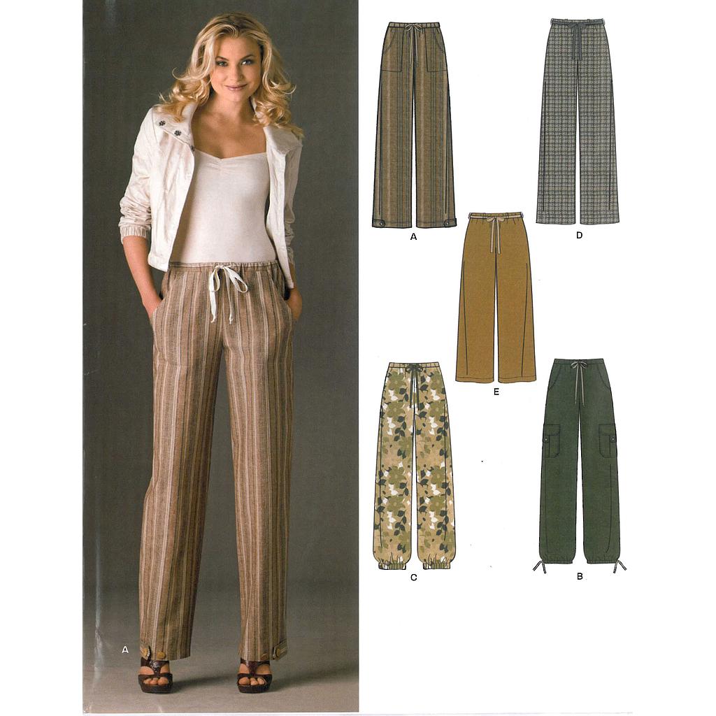 Patron New Look n°6005 - Pantalon femme
