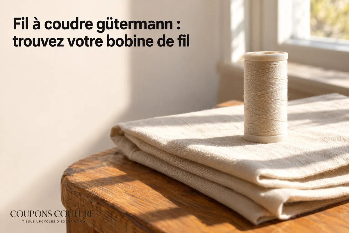 Fil à coudre gütermann : trouvez votre bobine de fil
