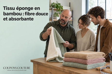Tissu éponge en bambou : douceur, absorption et grammes au m²