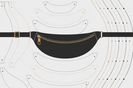 Patron banane gratuit : coudre un sac banane pas à pas