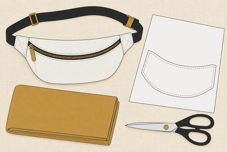 Tuto sac banane : coudre un sac banane pas à pas