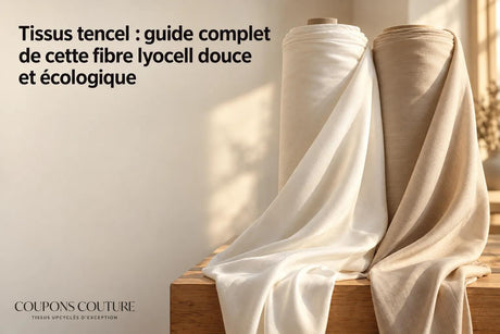 Tissus tencel : guide complet de cette fibre lyocell douce et écologique