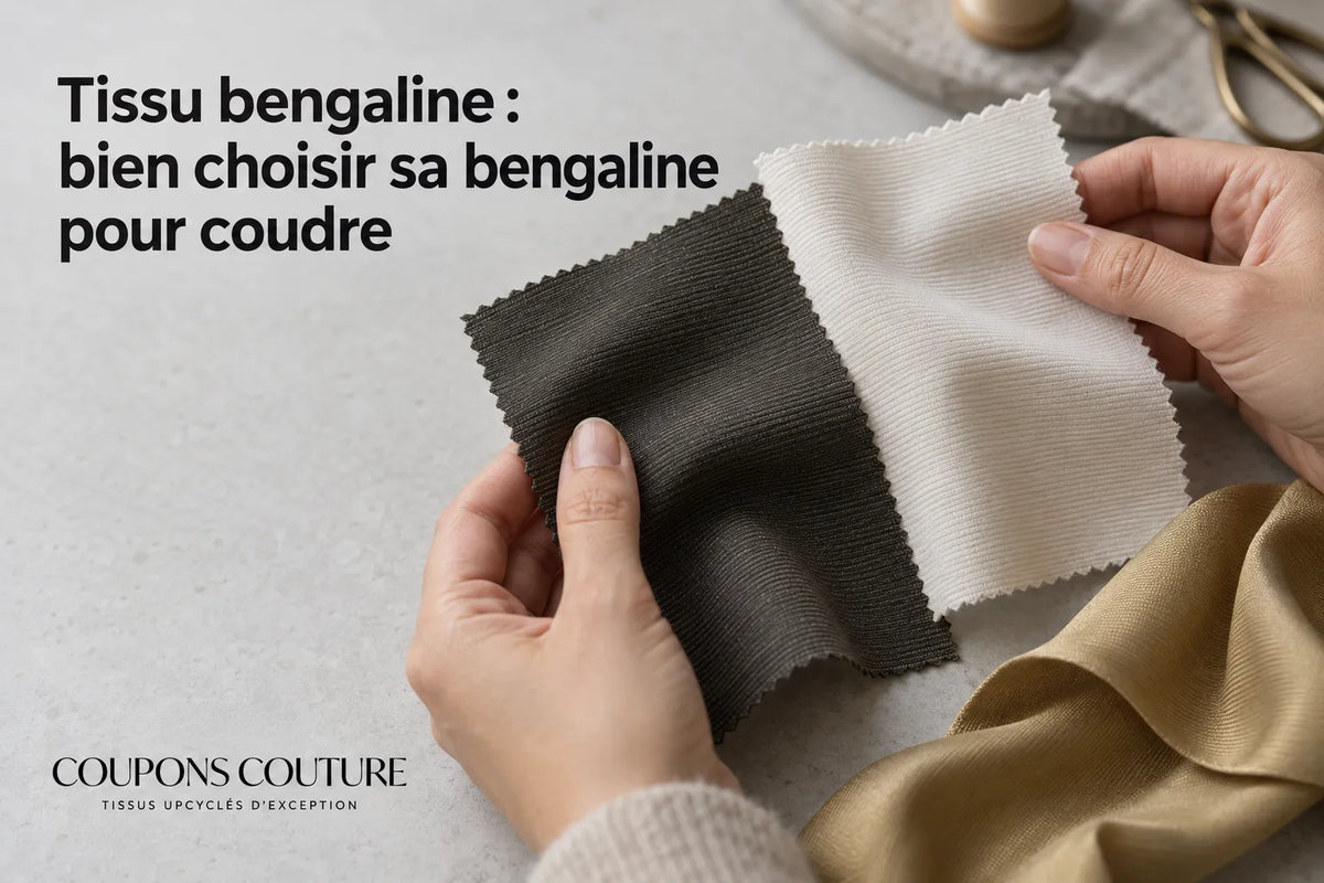 Tissu bengaline : bien choisir sa bengaline pour coudre