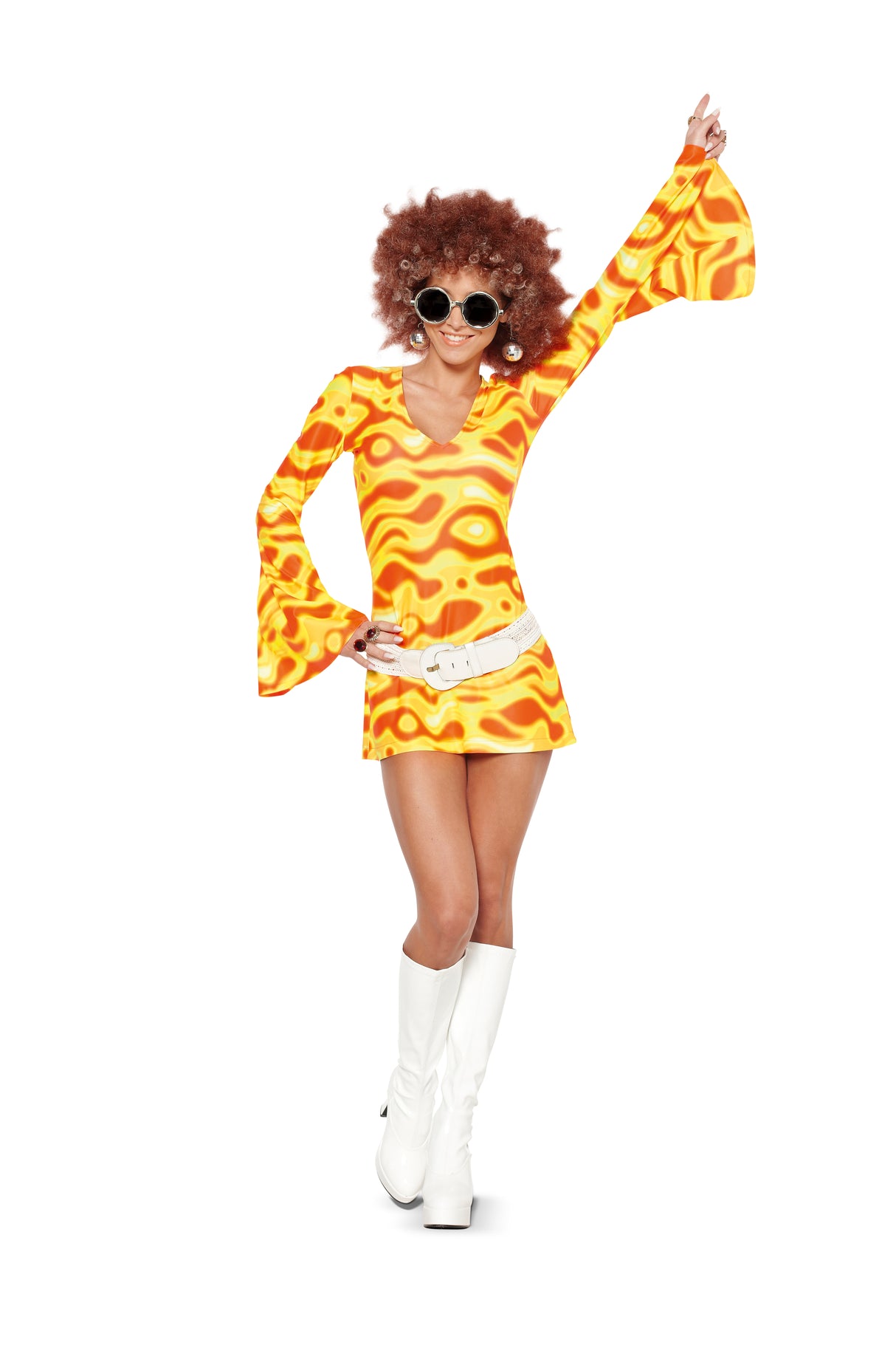 Patron Burda n°2373 – Déguisement femme disco années 70