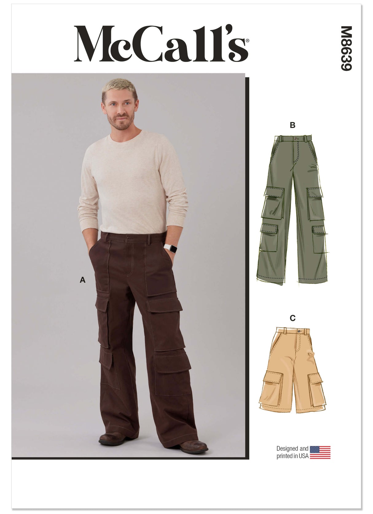 Patron McCall's n°8639 – Pantalon ample