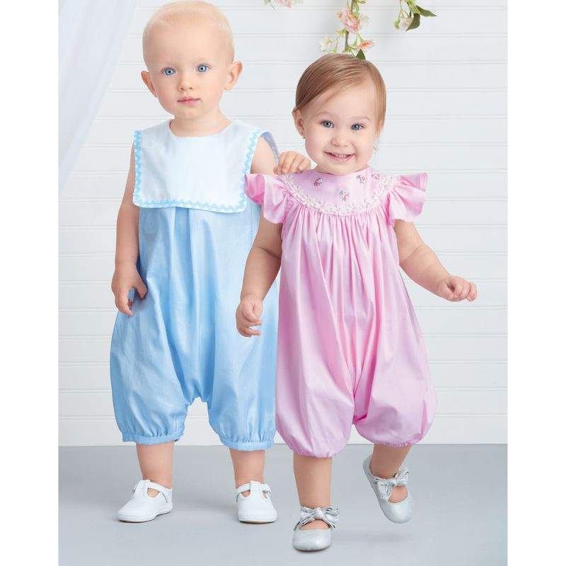 Patron Simplicity S9484.A - Barboteuses pour bébés