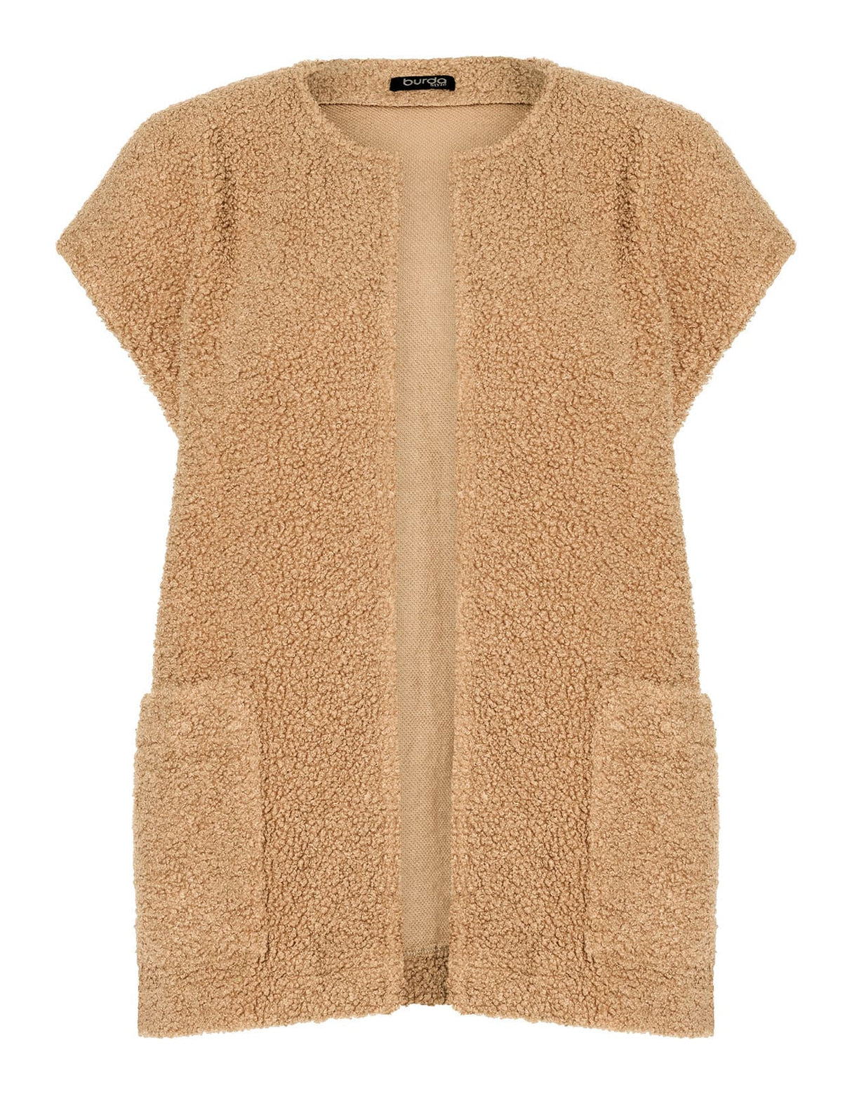 Patron Burda n°5590 - Pull, gilet et veste