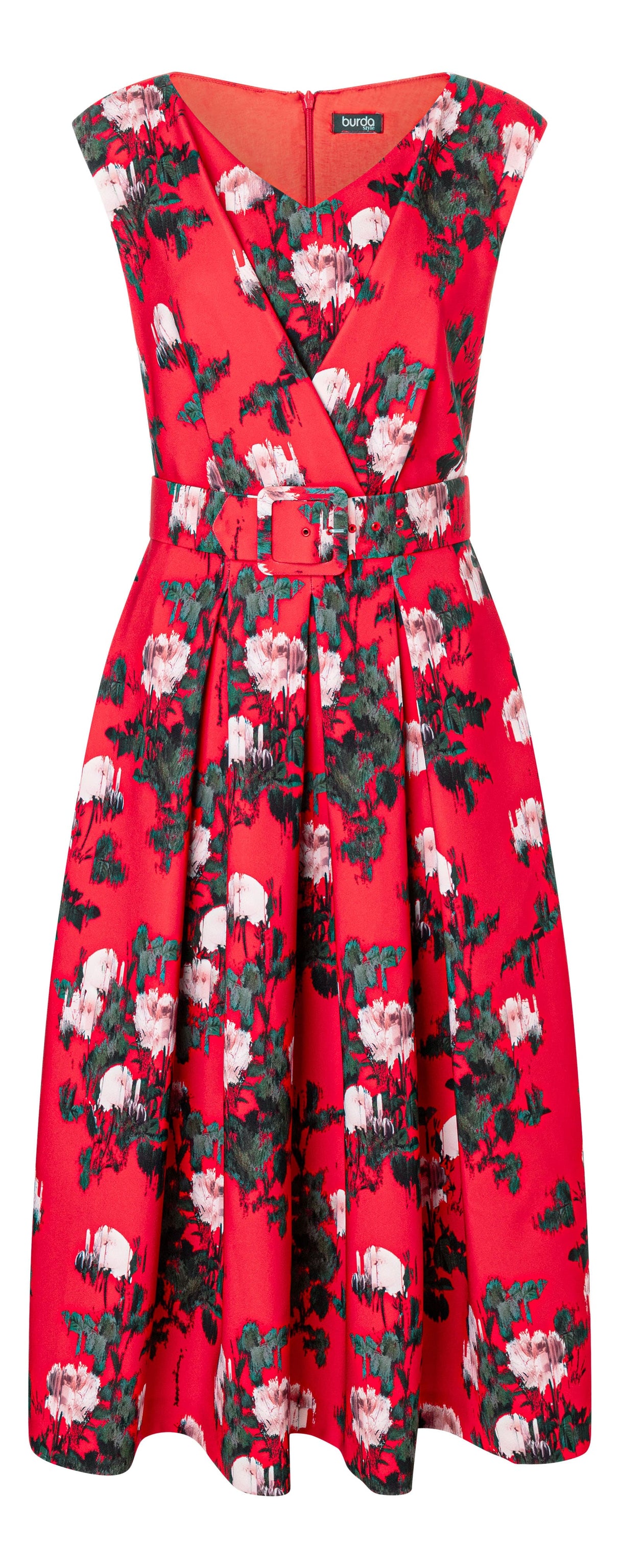 Patron Burda n°5618 - Robe vintage