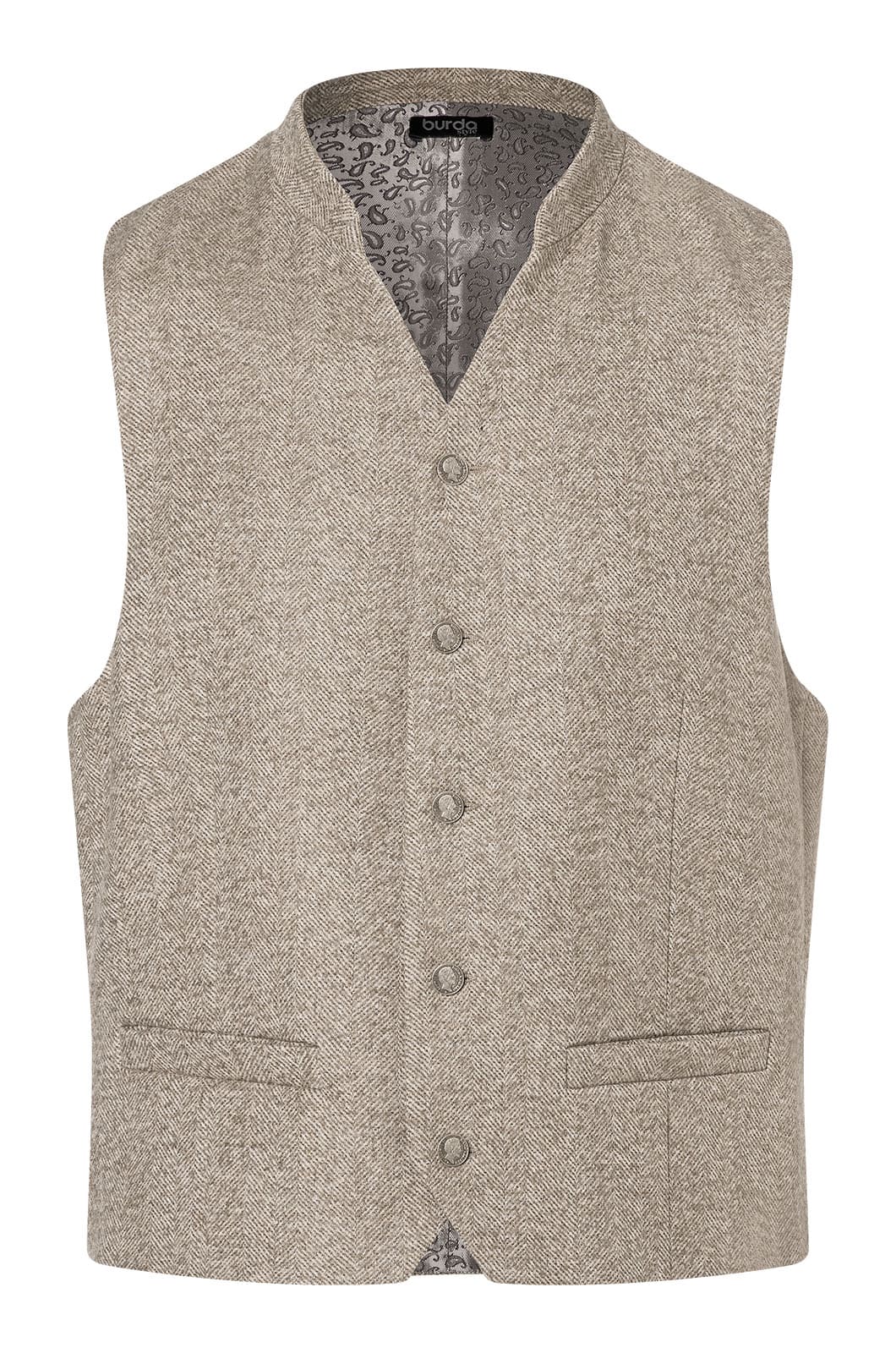 Patron Burda n°5624 - Gilets homme