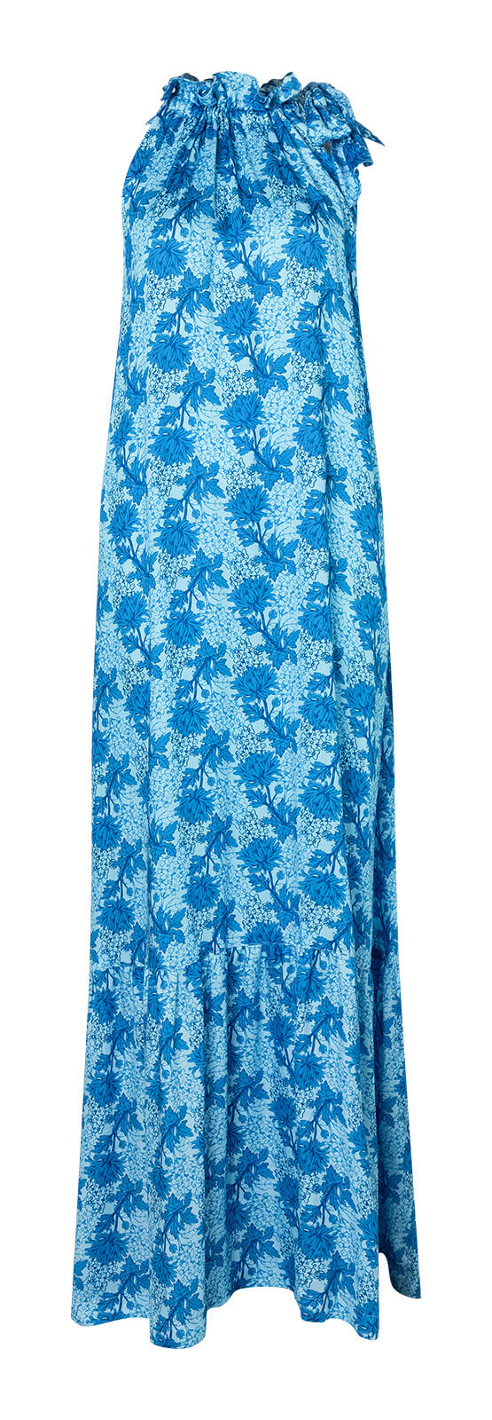 Patron Burda 5628 - Robe estivale nouée au col élégante et féminine