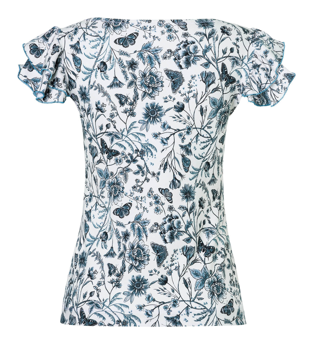 Patron Burda 5629 – Tops & t-shirts à volants