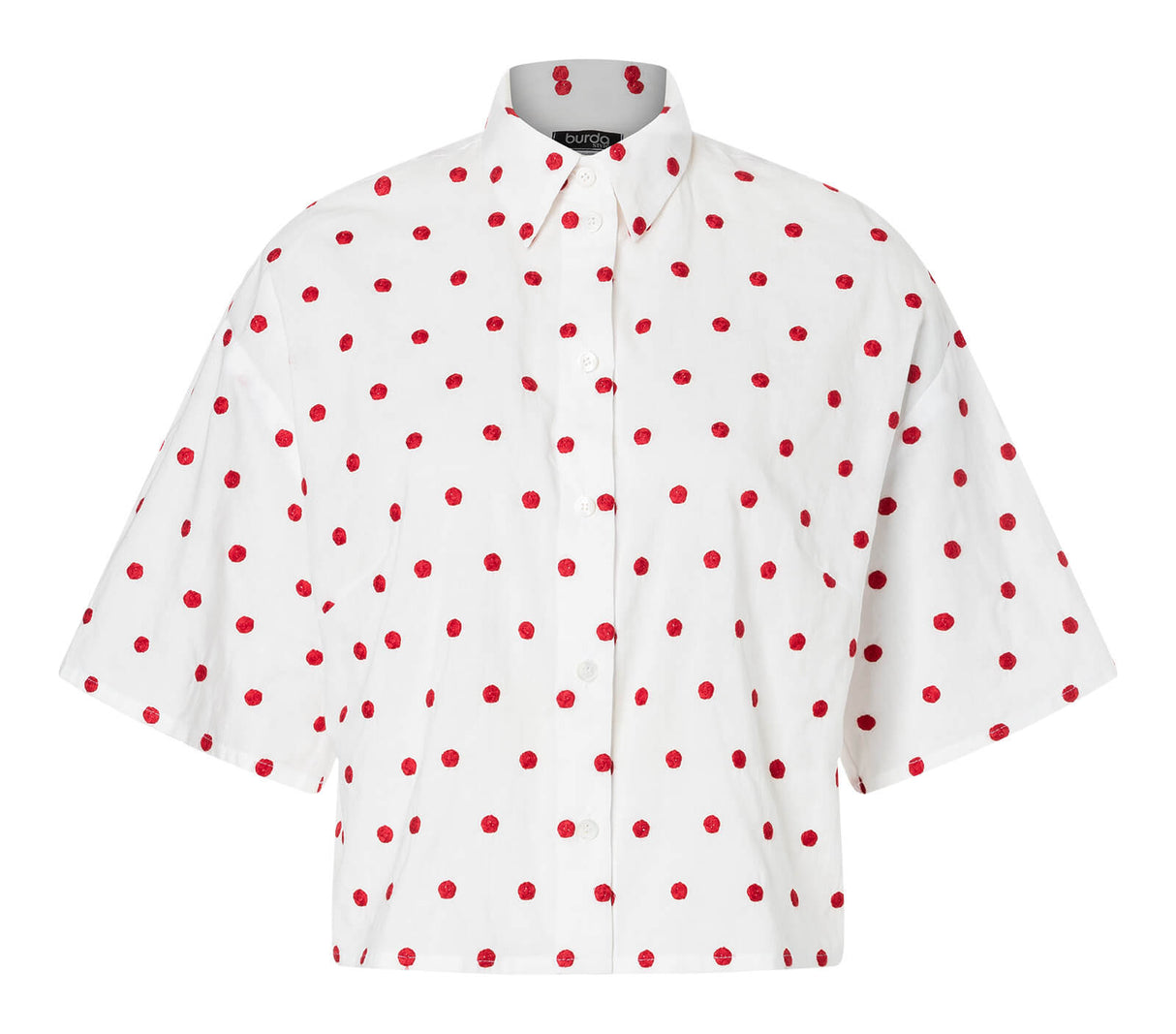 Patron Burda 5644 – Mini-robe chemise et blouse moderne à coudre