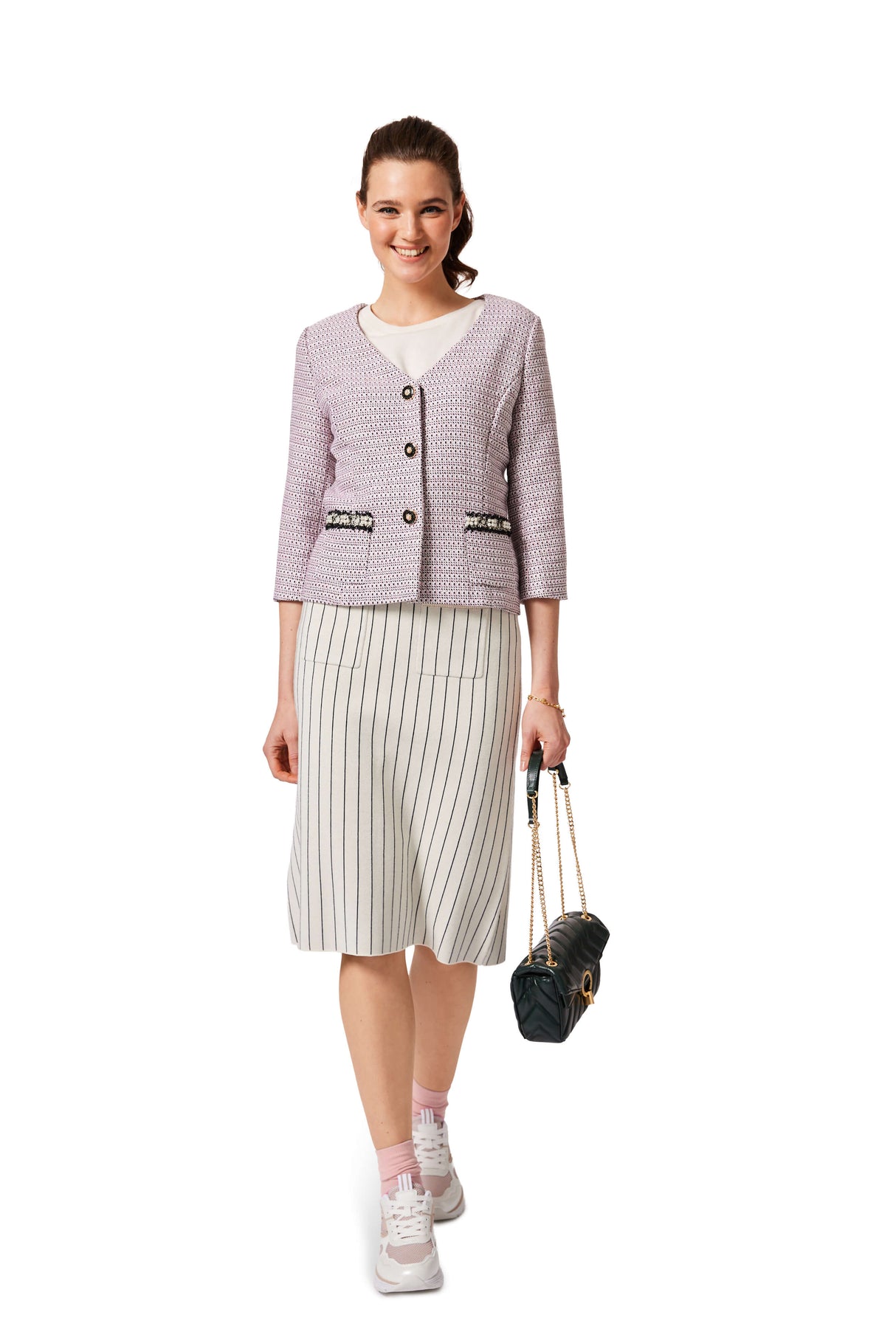 Patron Burda 5649 – Vestes élégantes style French Jacket à coudre