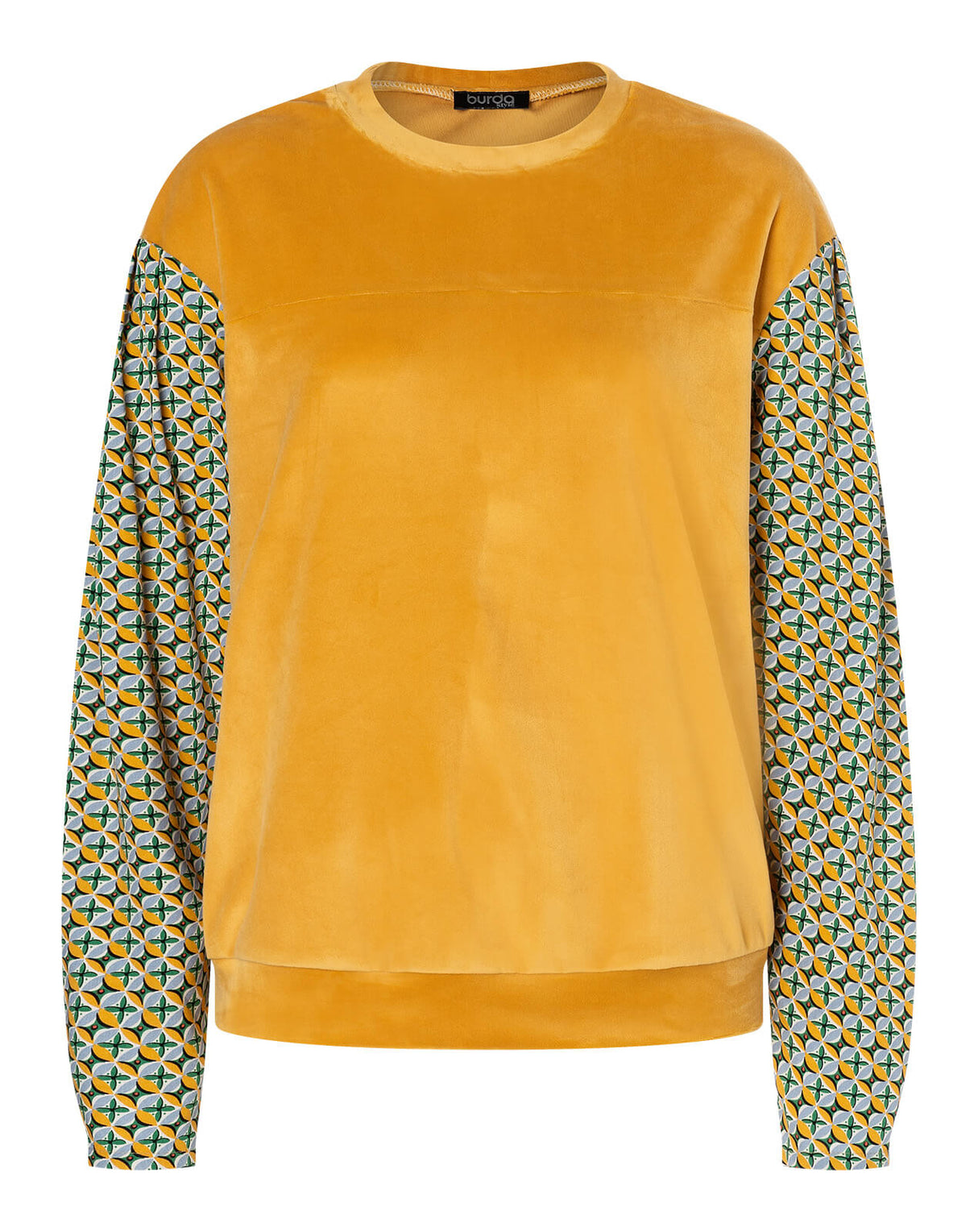 Patron Burda 5650 – Sweatshirts femme modernes et faciles à coudre