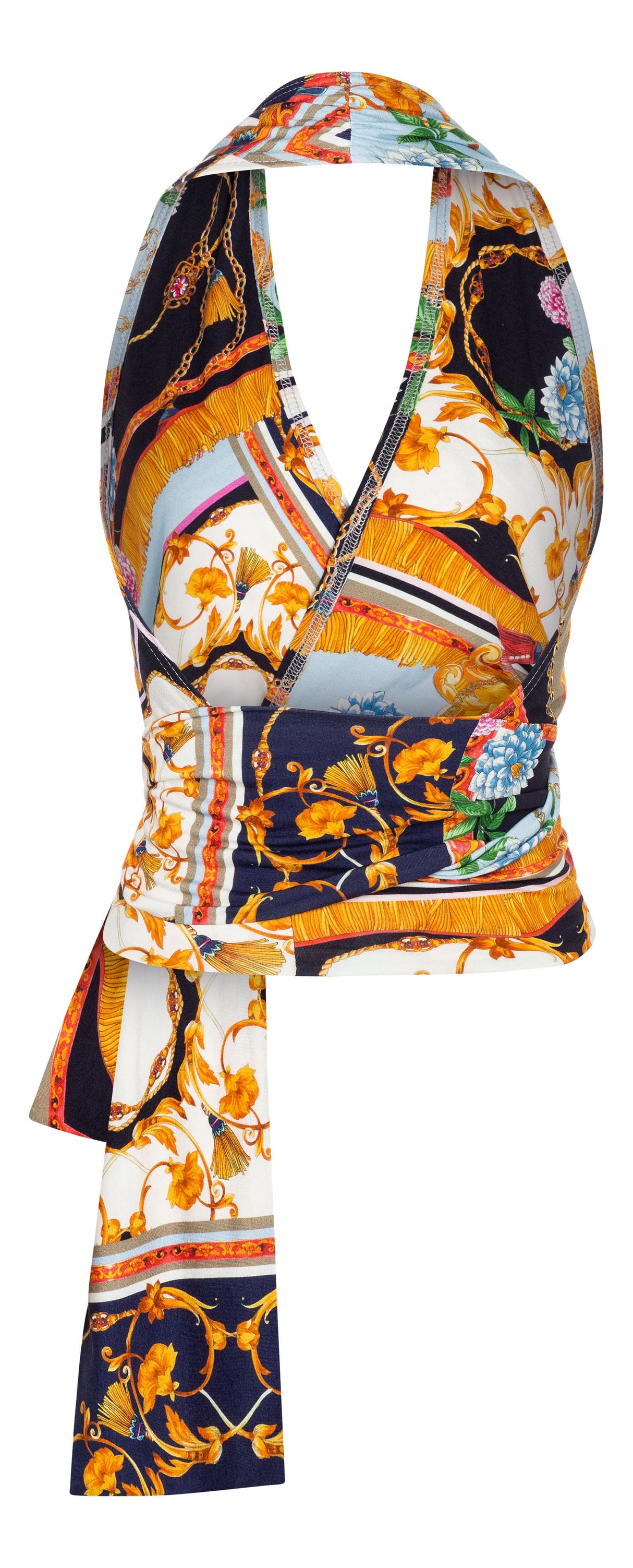 Patron Burda n°5664 - Tops dos-nu Christy