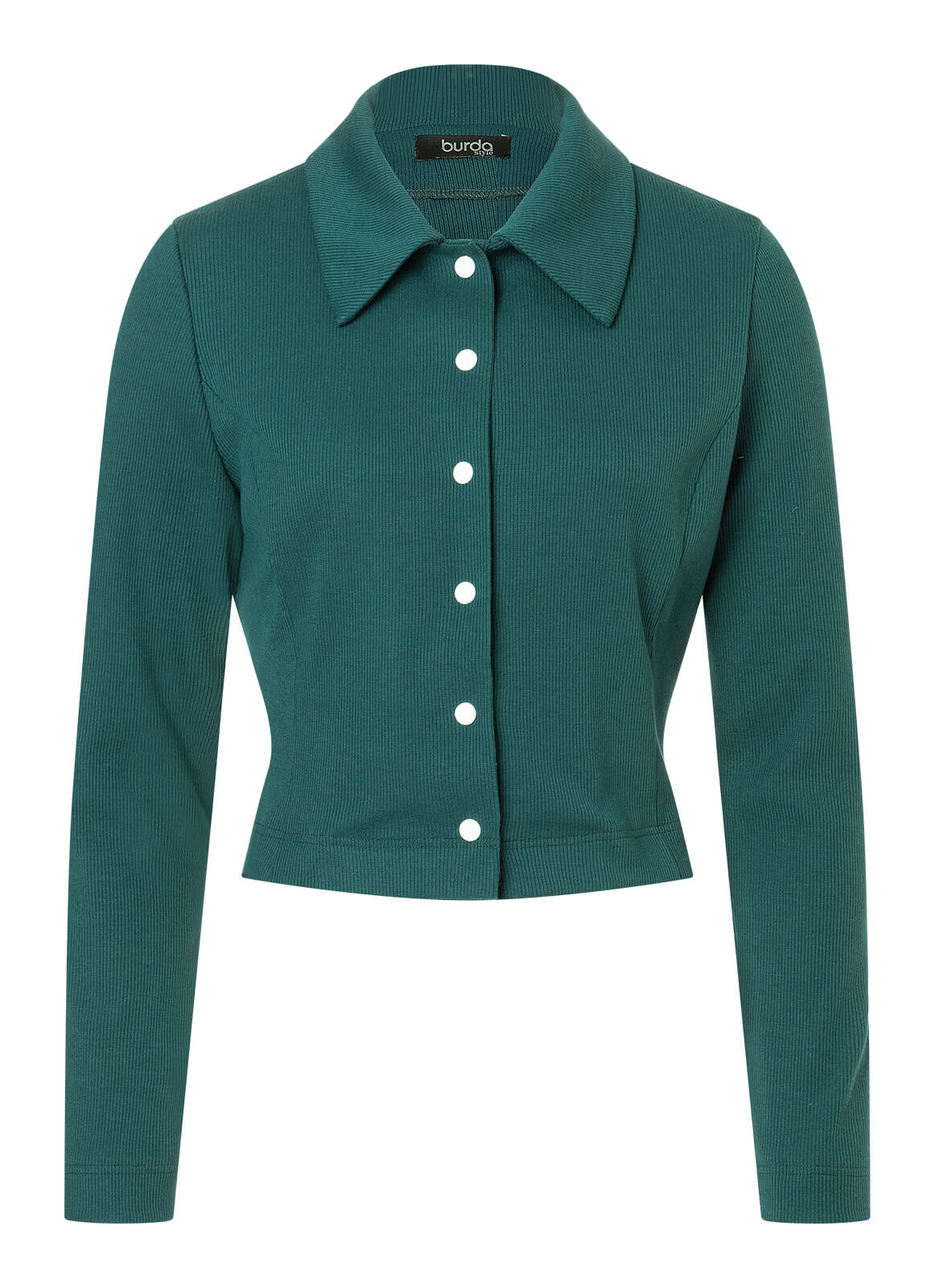 Patron Burda 5667 – Cardigan femme en maille