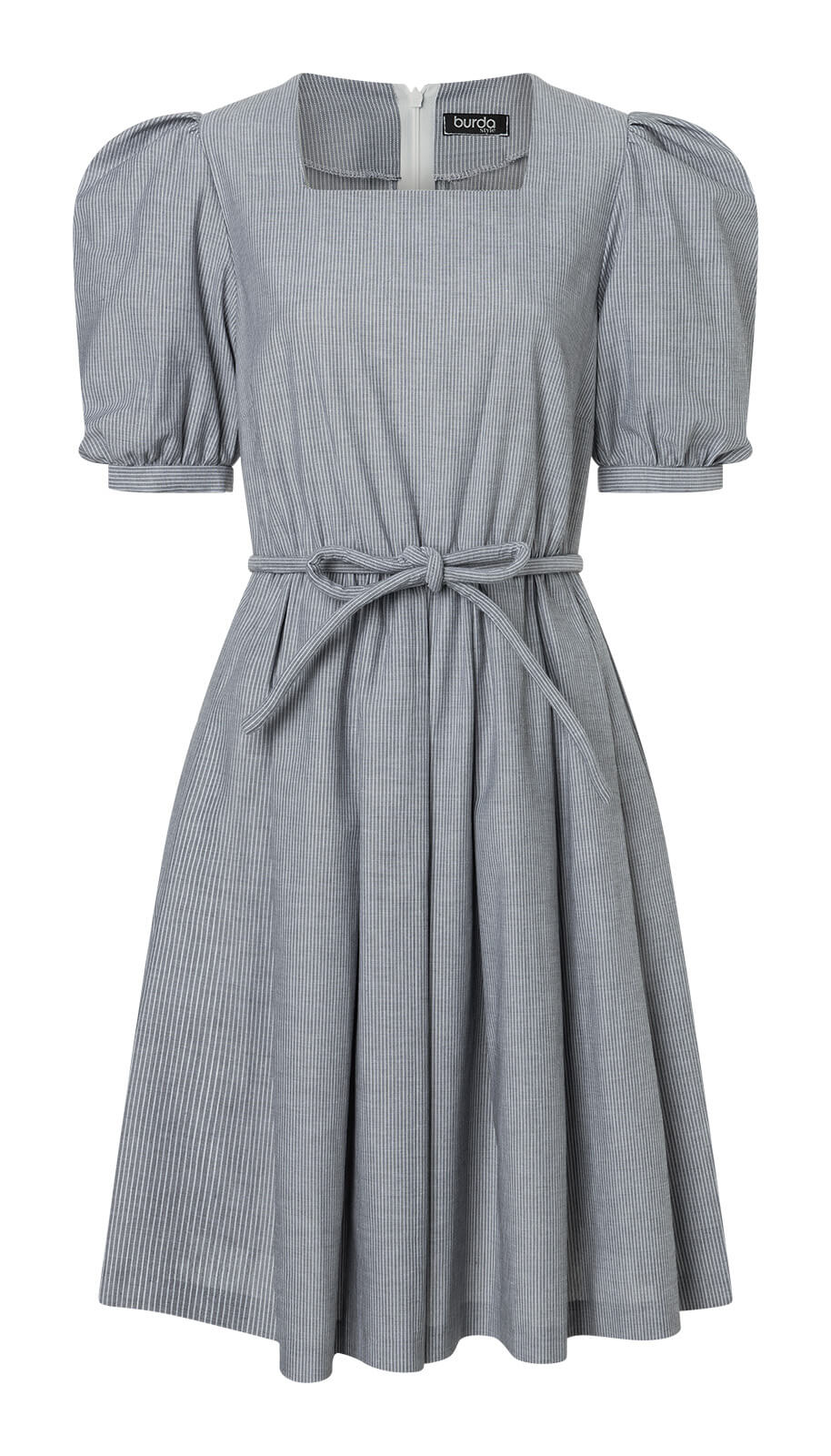 Patron Burda 5668 – Robes femme rétro à manches ballon