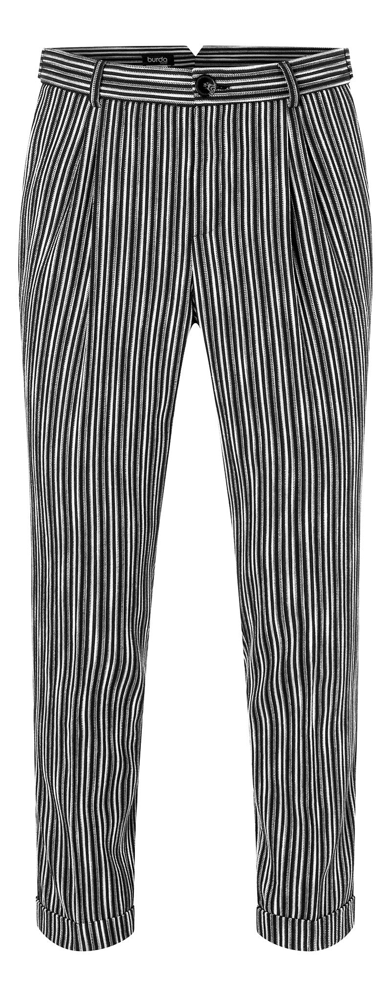 Patron Burda n°5722 - Pantalon à double pinces pour homme
