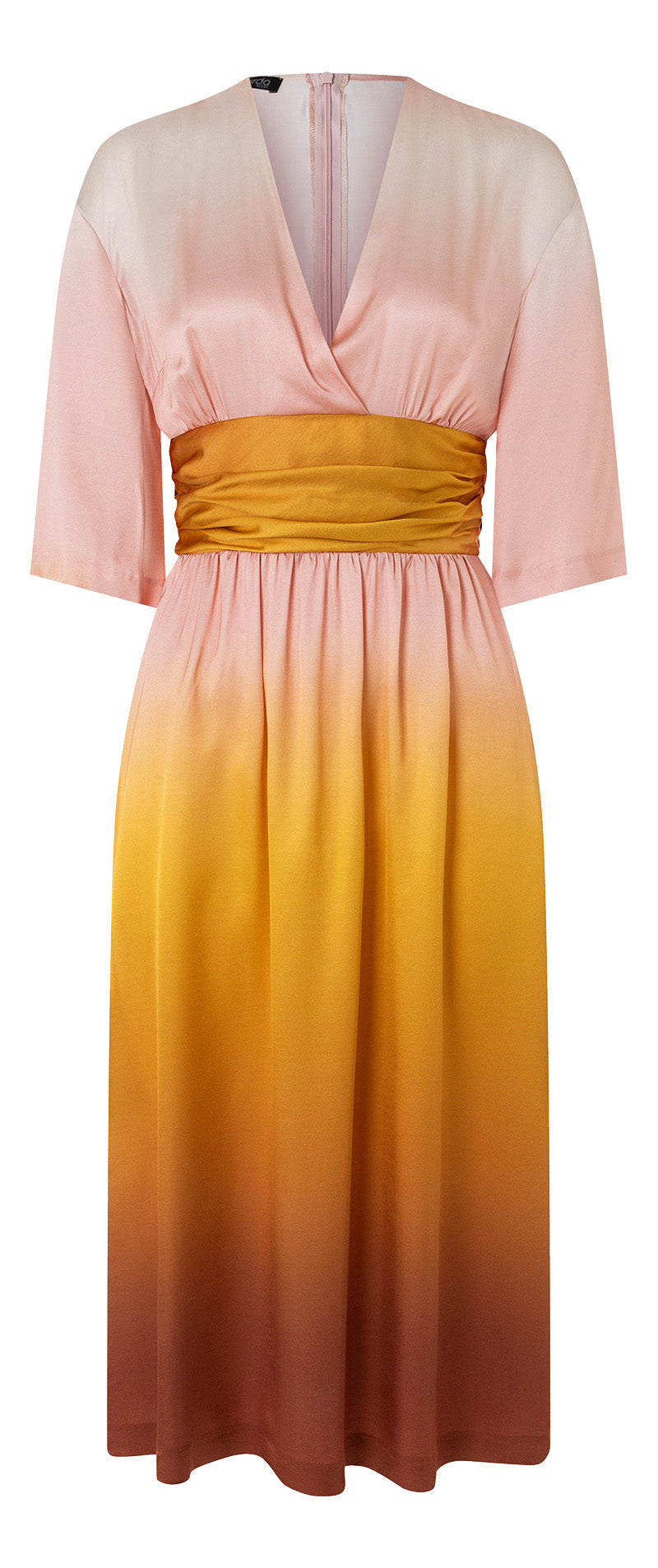 Patron Burda n°5724 - Robe portefeuille midi