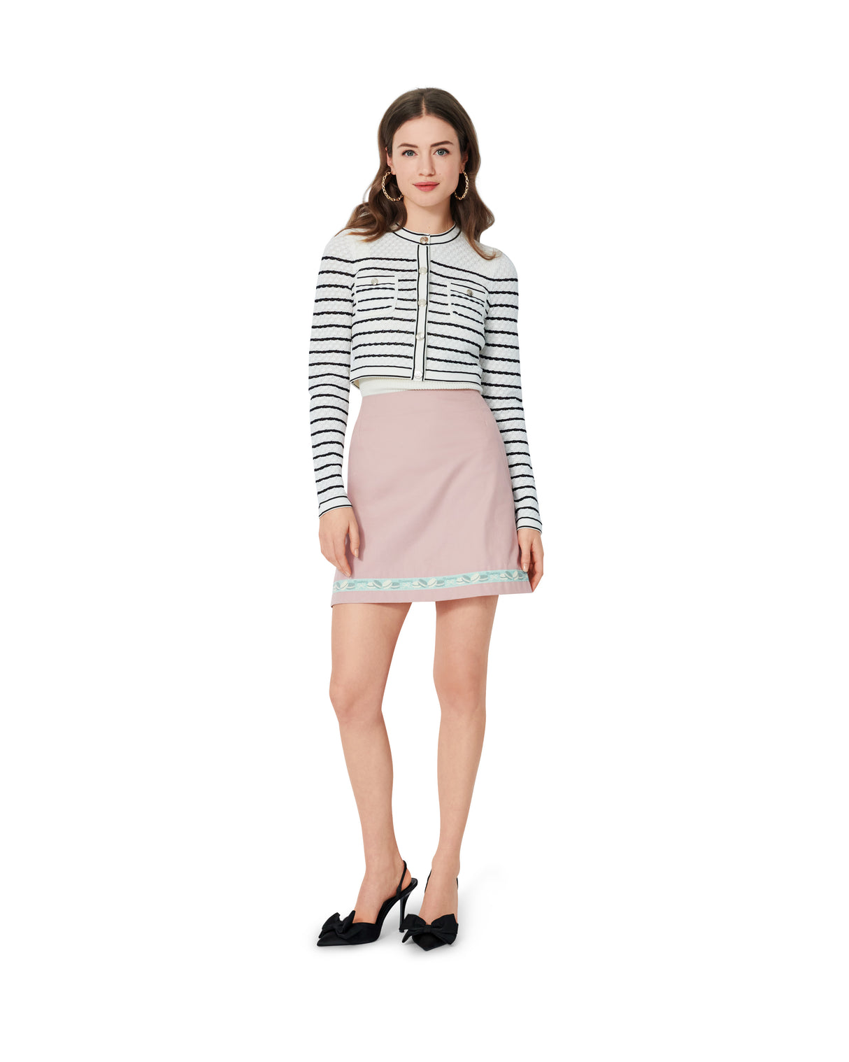Patron Burda n°5726 - Jupe courte à taille haute