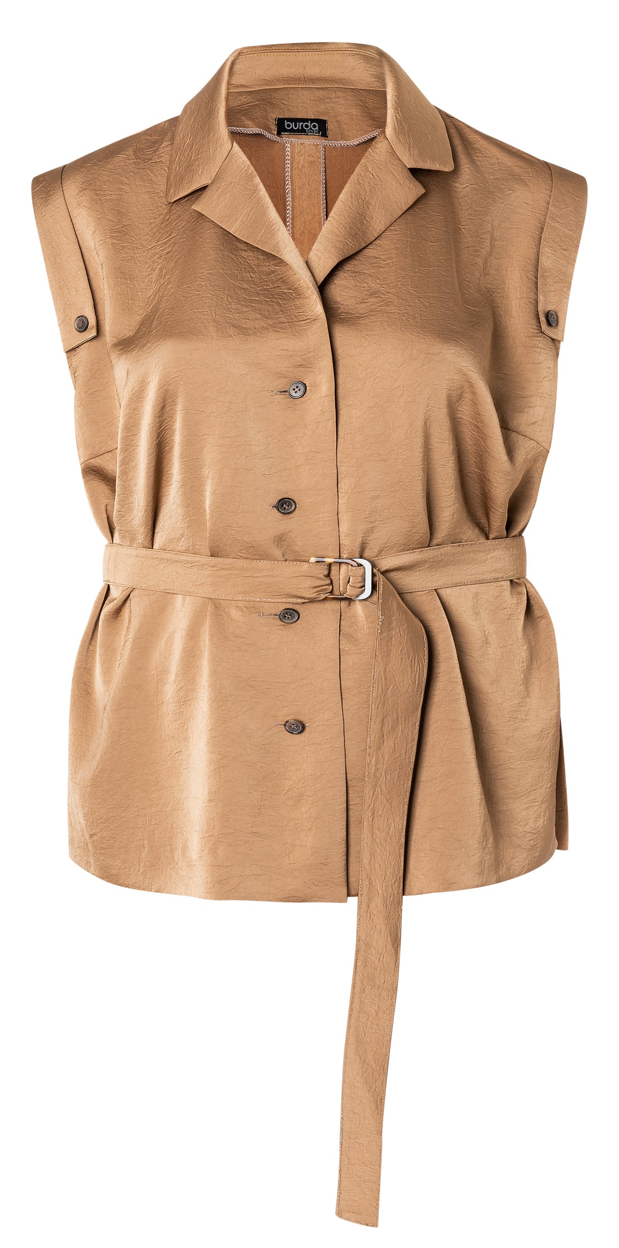 Patron Burda n°5734 – Gilet sans manches